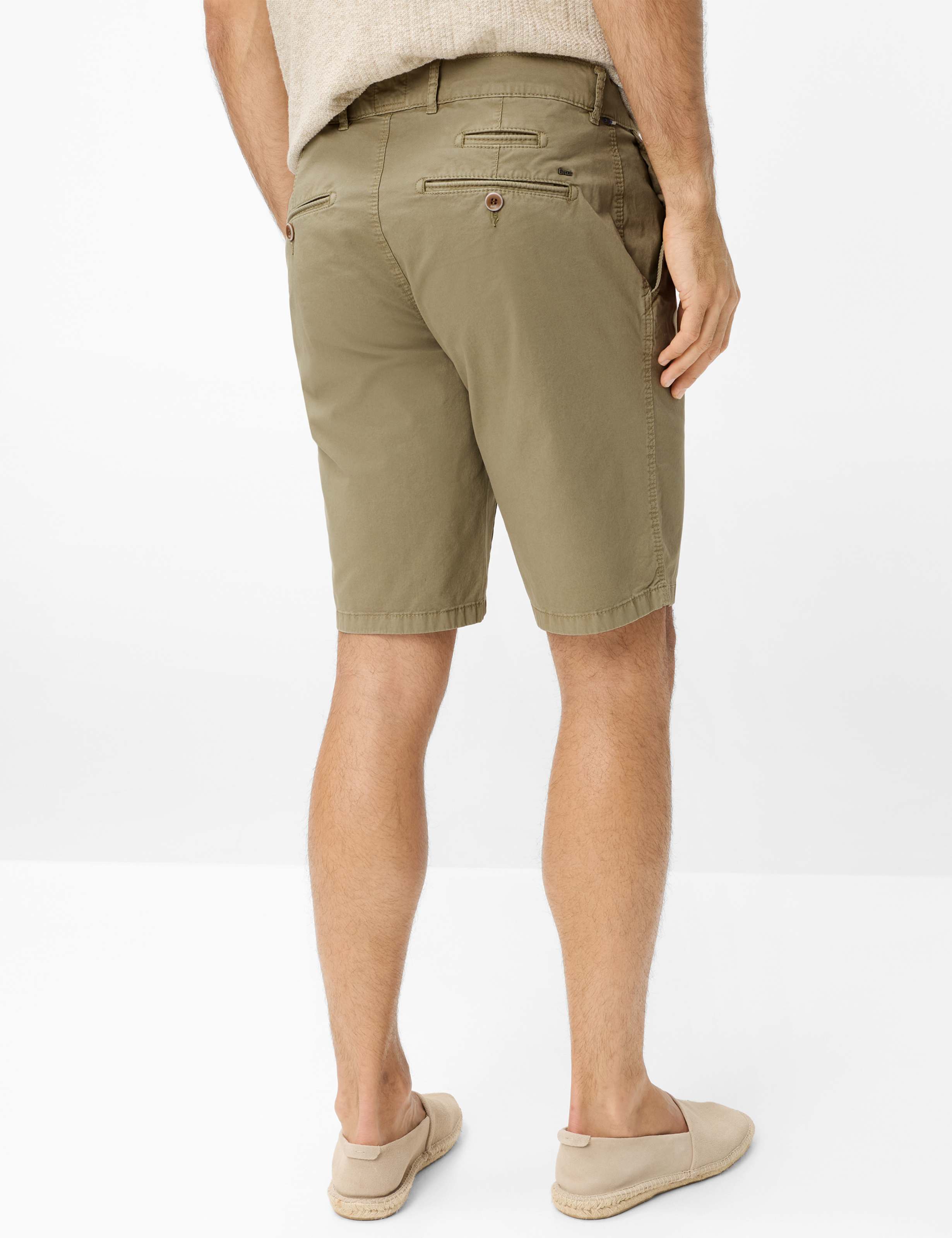 Thumbnail - Brax Herren Bermuda Style BARI JUNGLE Grün Khaki, grün - khaki, Gr. 34
