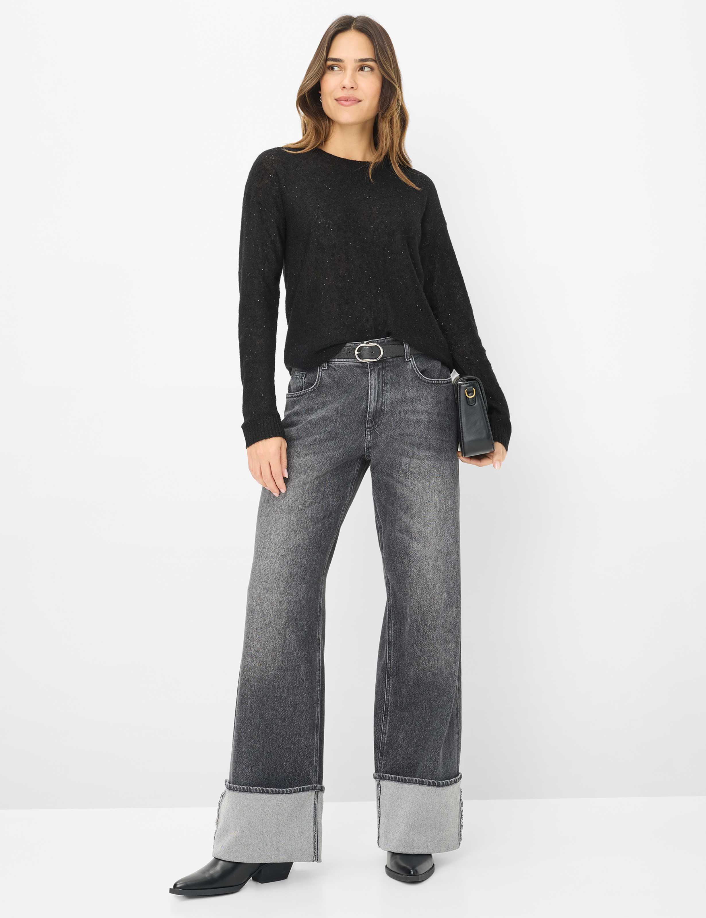 Dames Style LESLEY Zwart  Model outfit