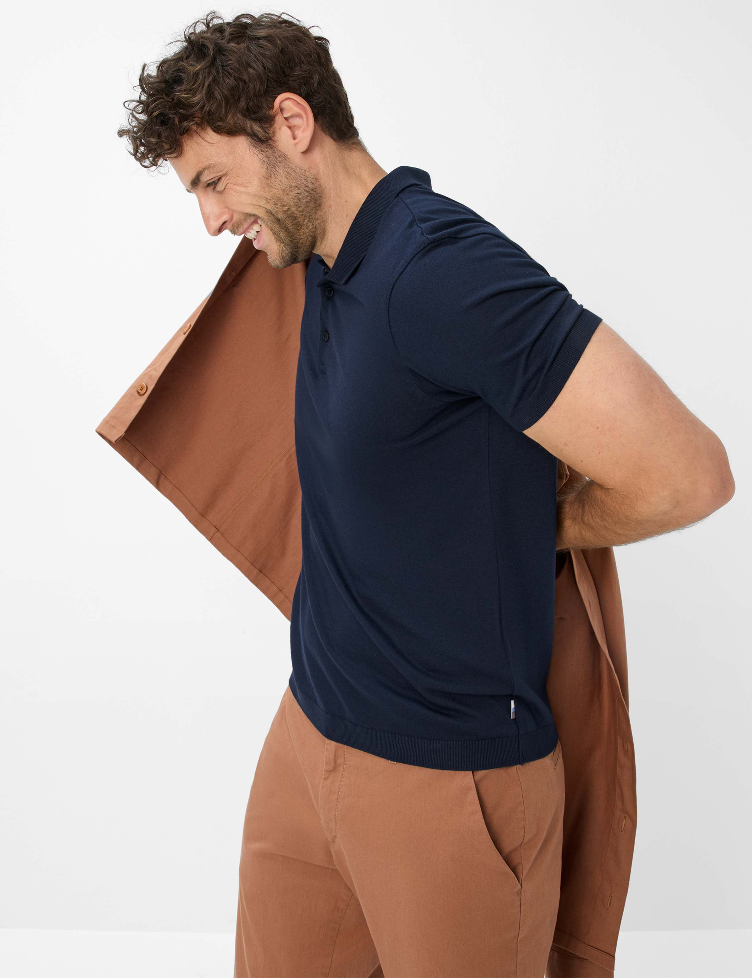 Herren Style PARVIS Dunkelblau  Detail 1