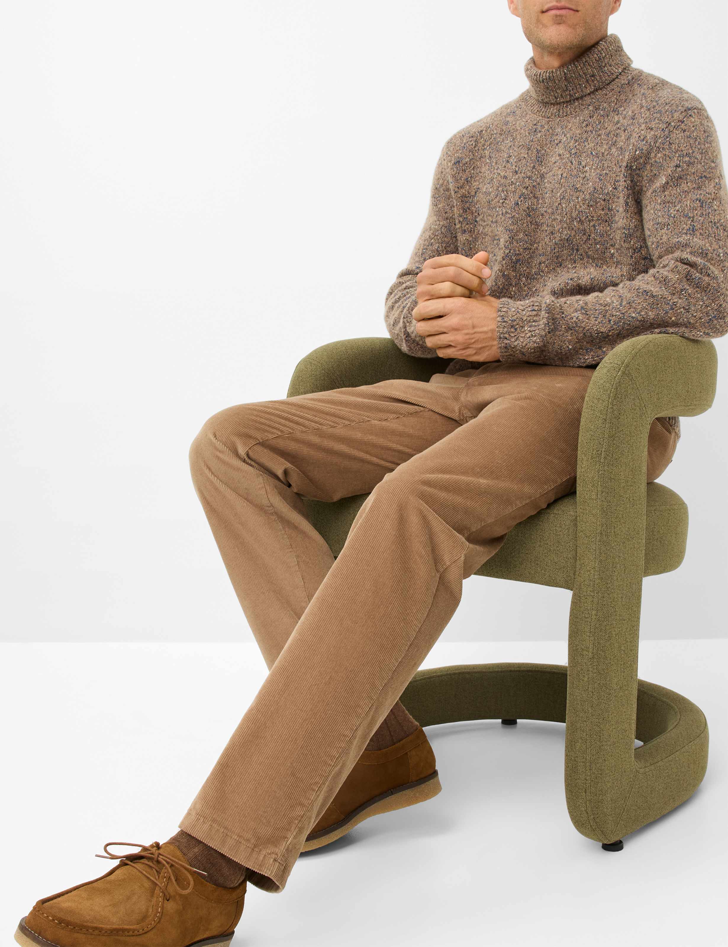 Men Style JIM Beige Regular Fit Detail 1