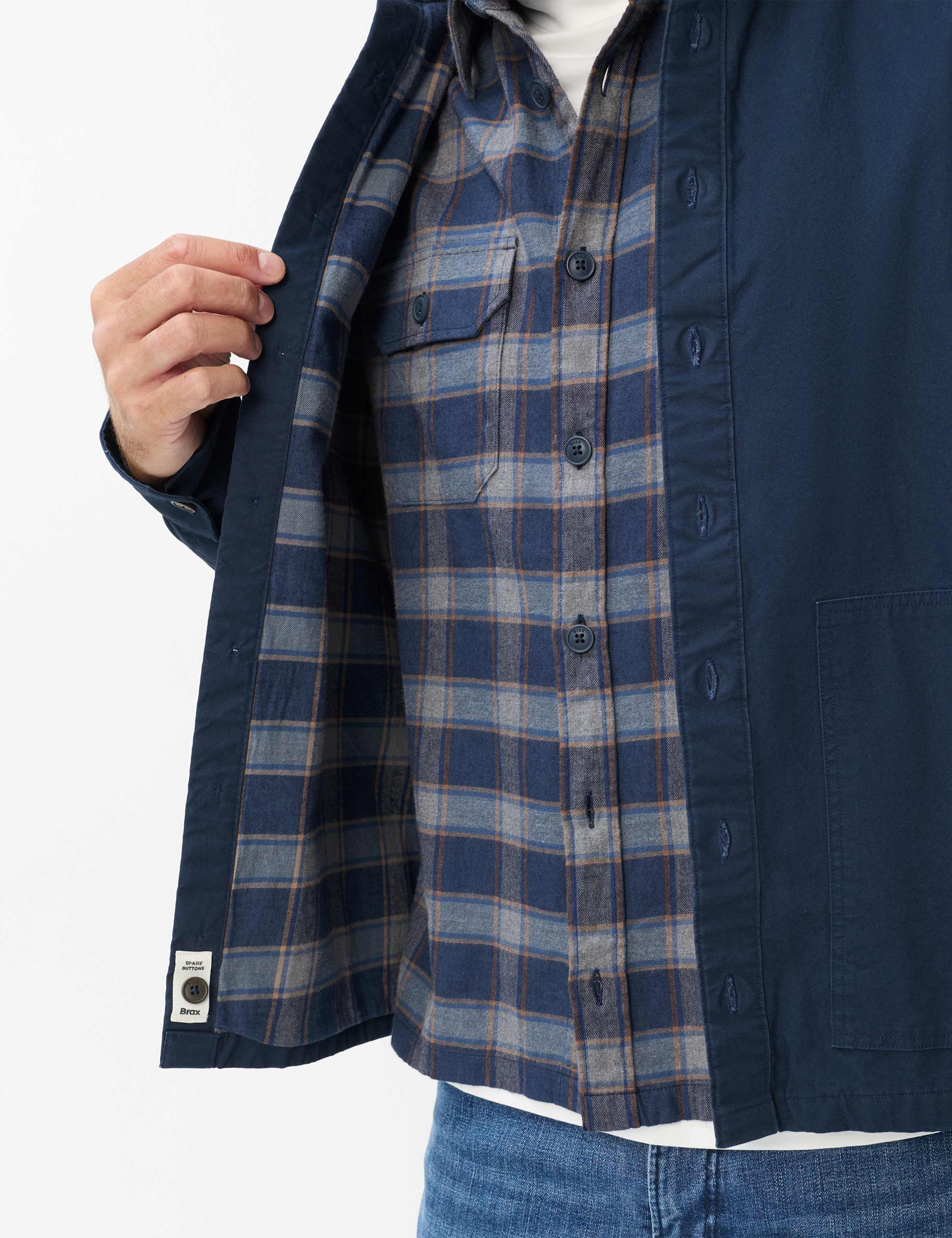 Herren Style KAY Dunkelblau  Detail 2