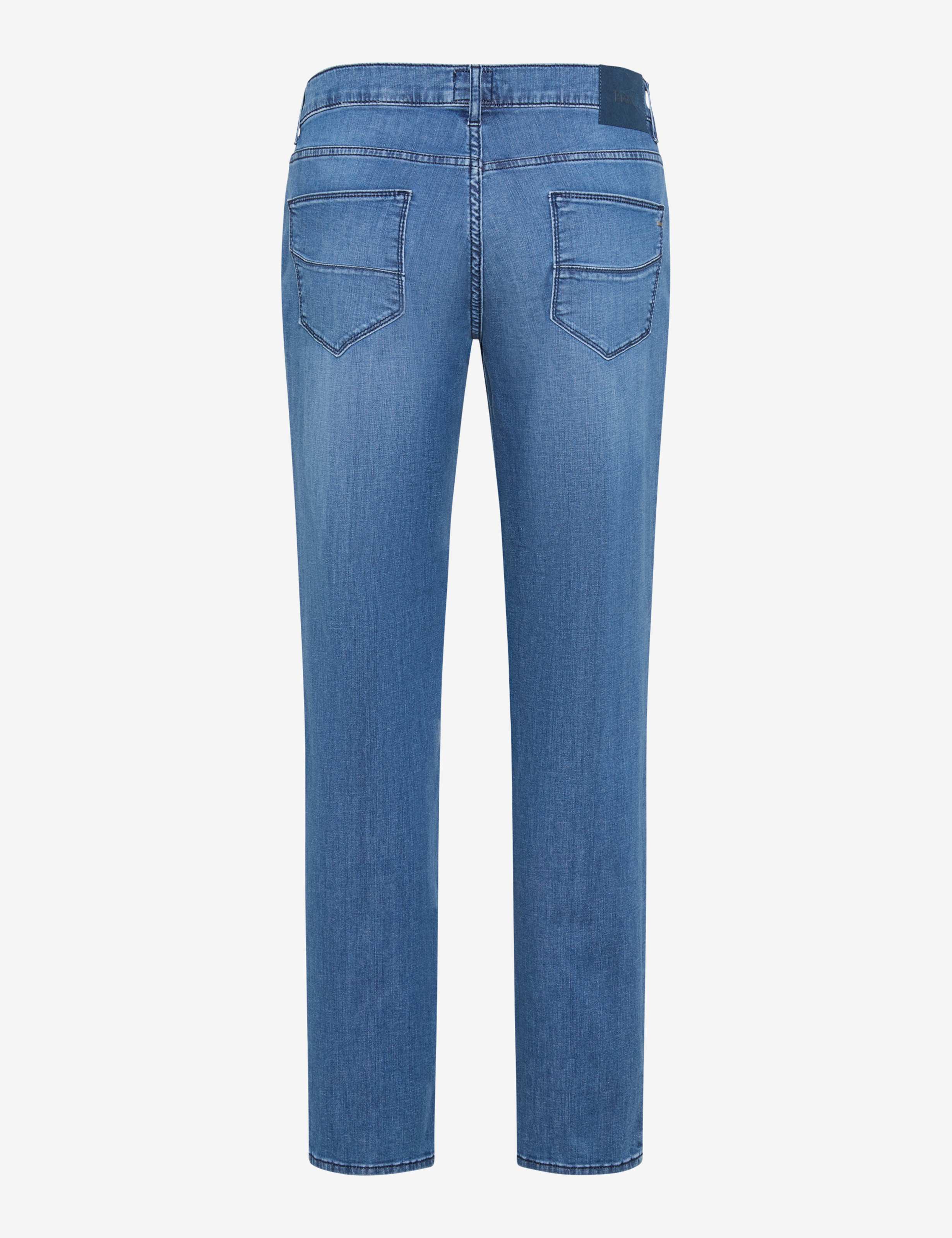 Men Style CADIZ Denim Blue Straight Fit Stand-alone rear view