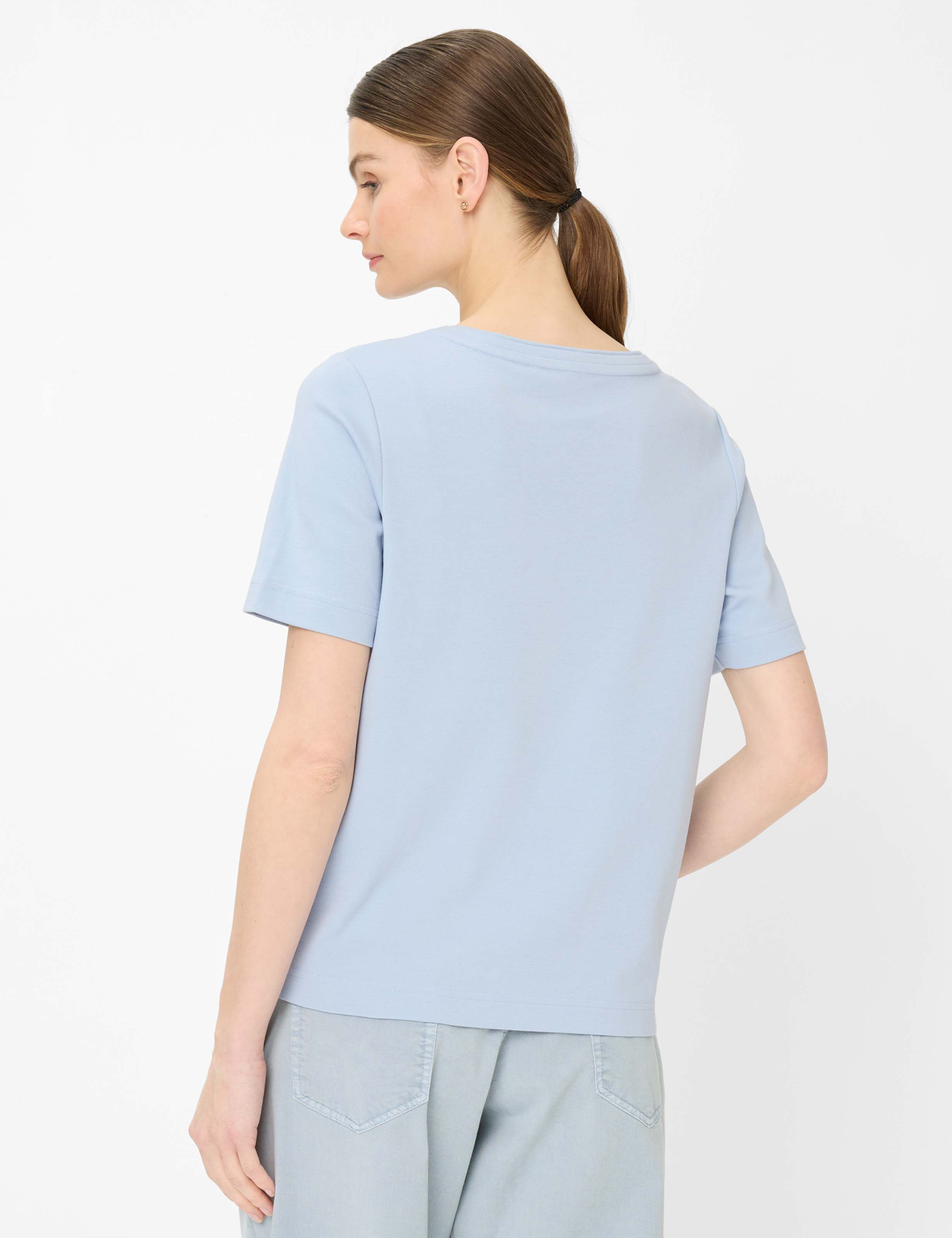 Thumbnail - Brax Damen Shirt Style CIRA S vintage blue, hellblau, Gr. 42