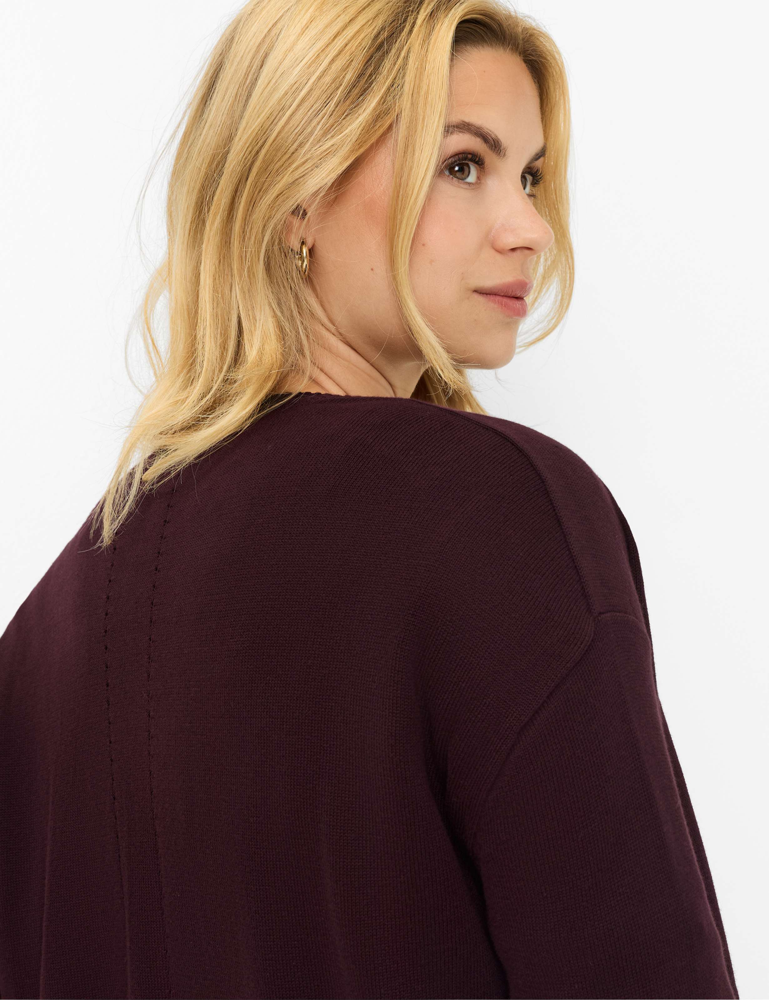 Damen Style ANN Dunkles Lila  Detail 2