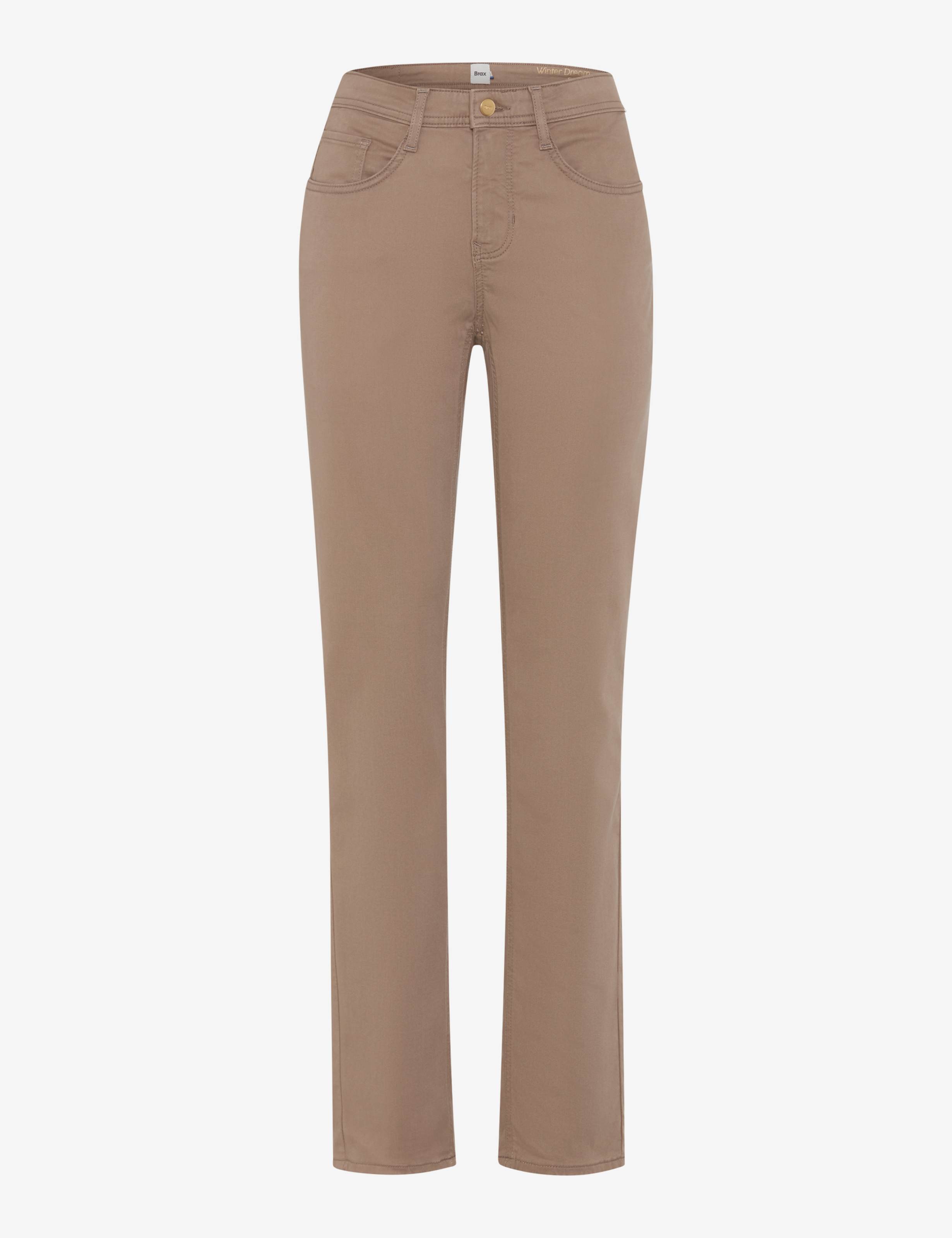 Femme Style CAROLA Marron Clair Feminine Fit Détourage avant