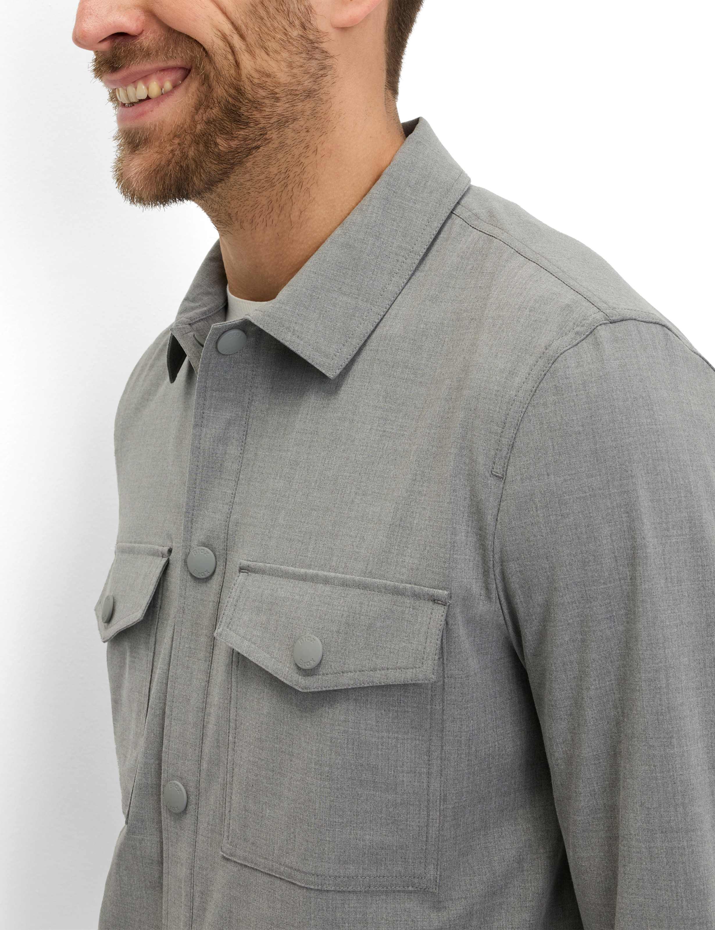 Men Style RENZO Medium Gray  Detail 2