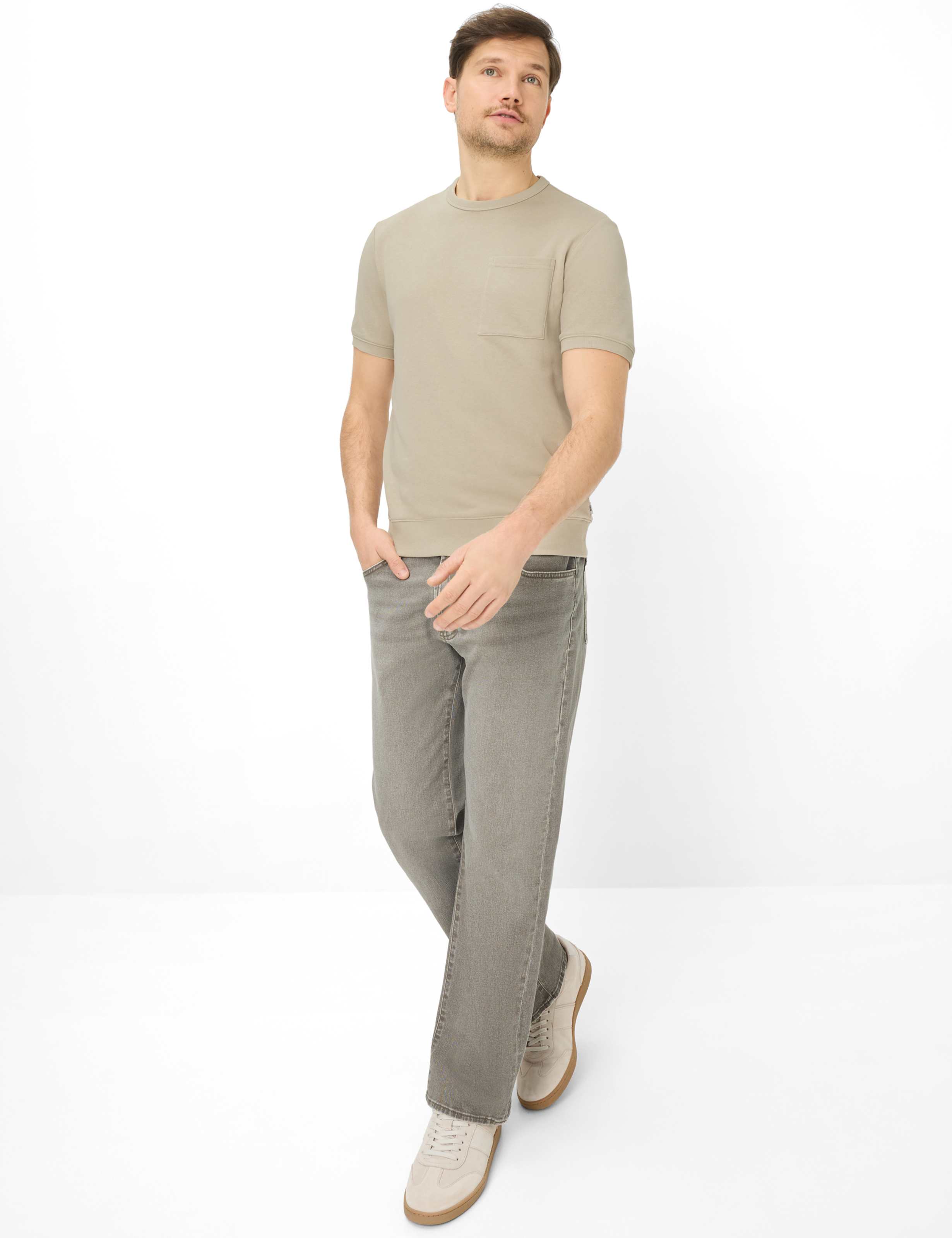 Herren Style SULLY Beige  Model Outfit