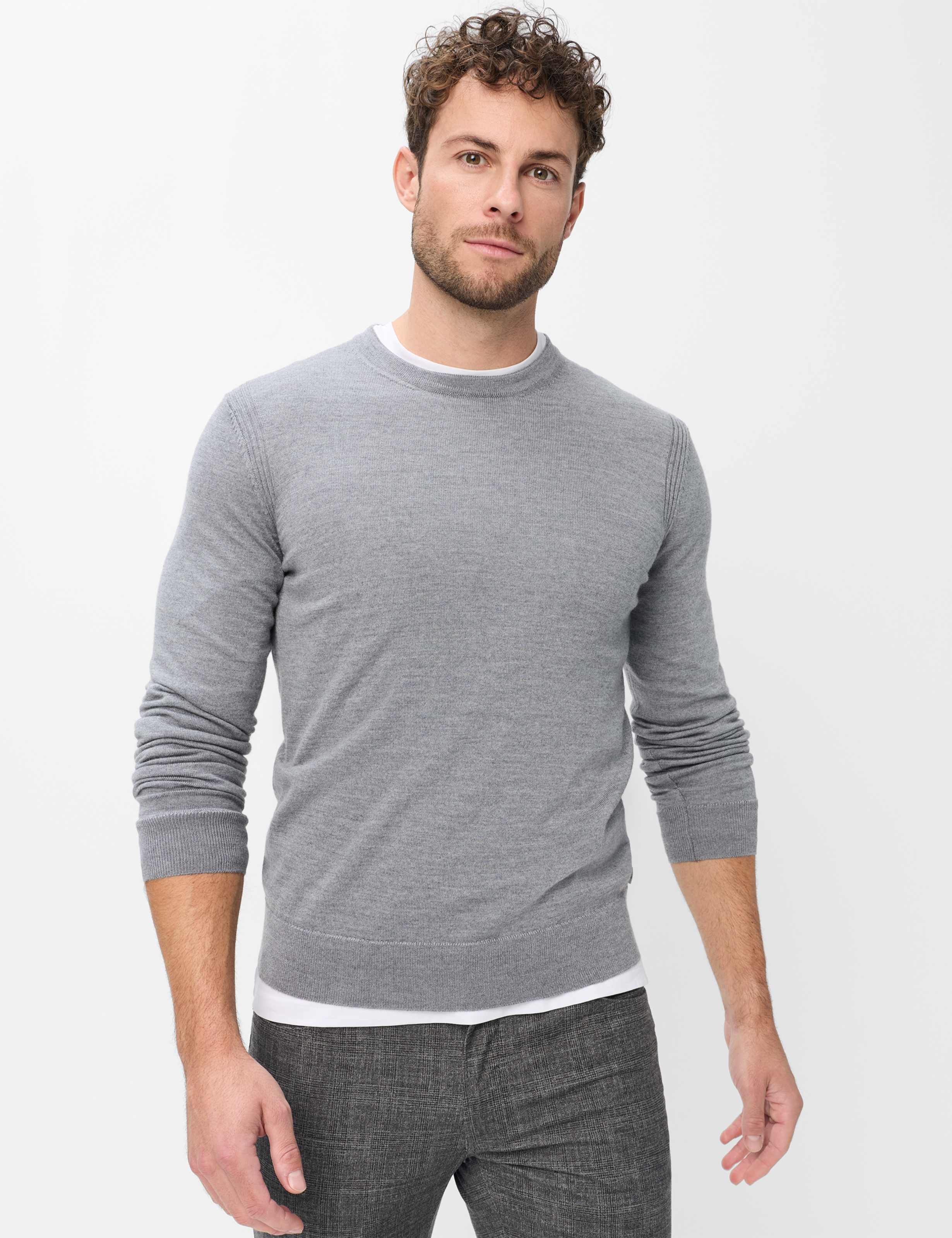 Tons gris, Homme, Style RICK, MODEL_FRONT_ISHOP