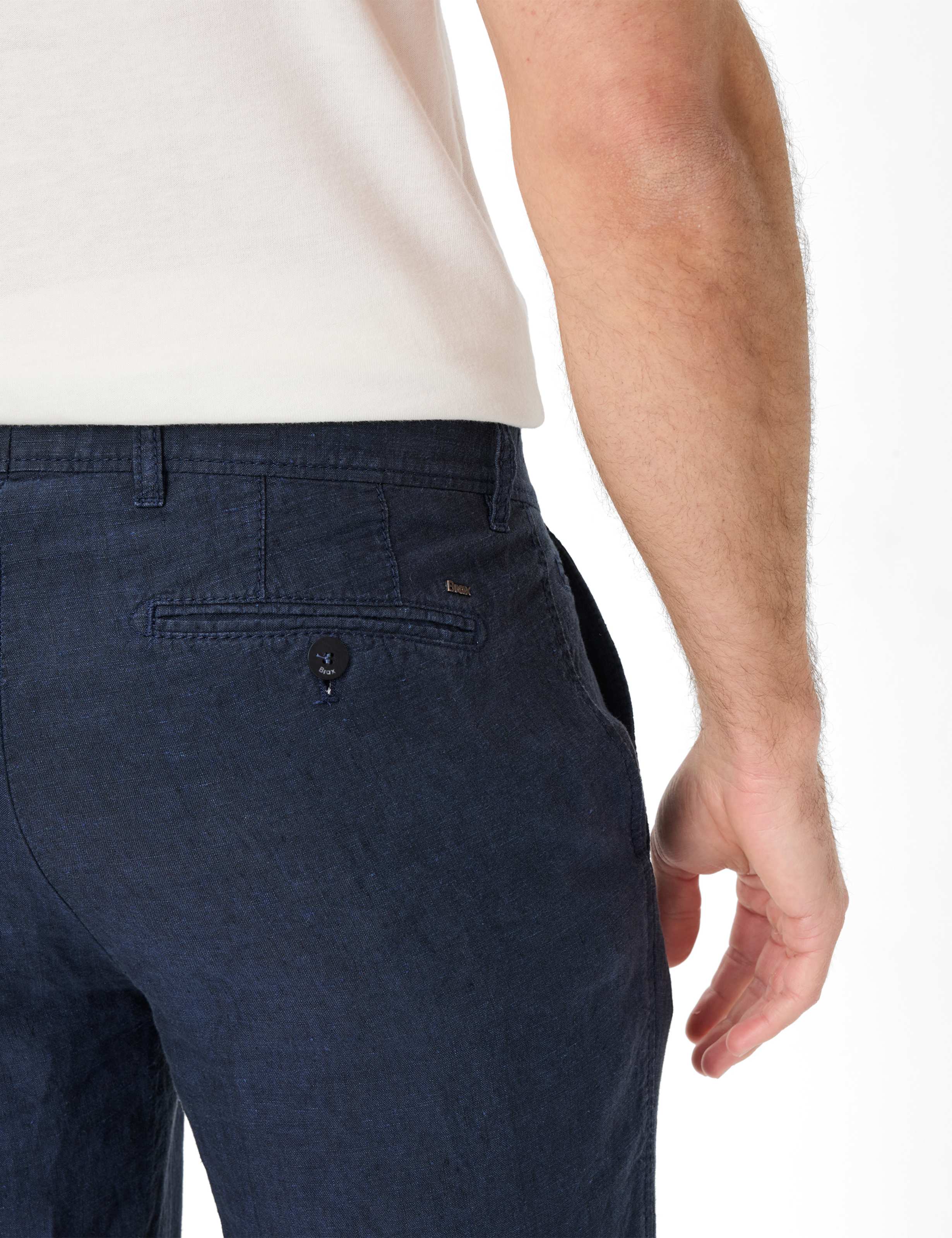 Heren Style EVANS Donkerblauw Regular Fit Detail 2