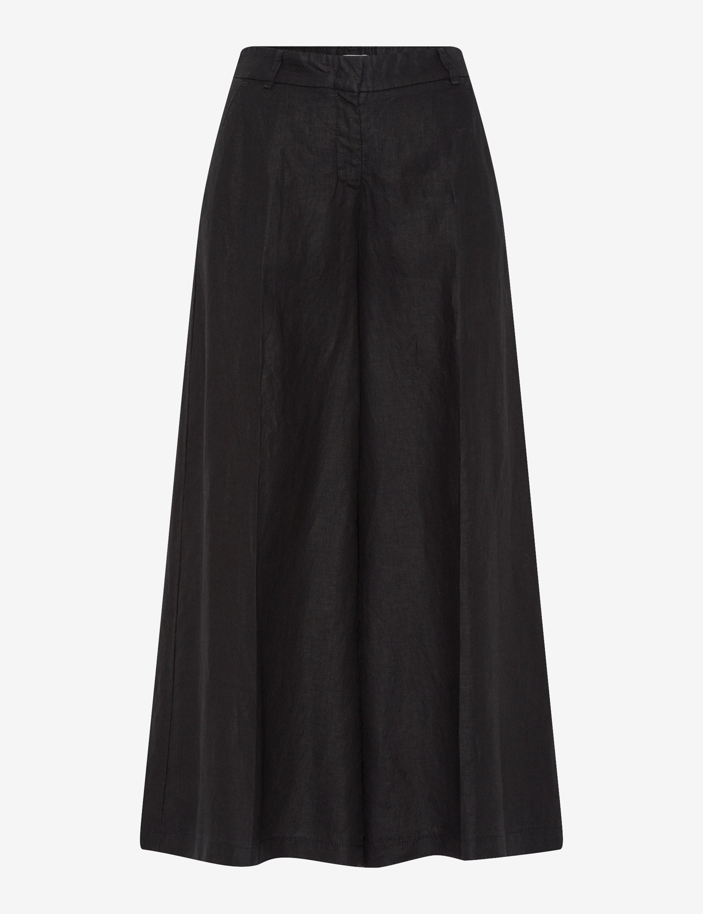 Pure Linen: Culotte im Wide Leg