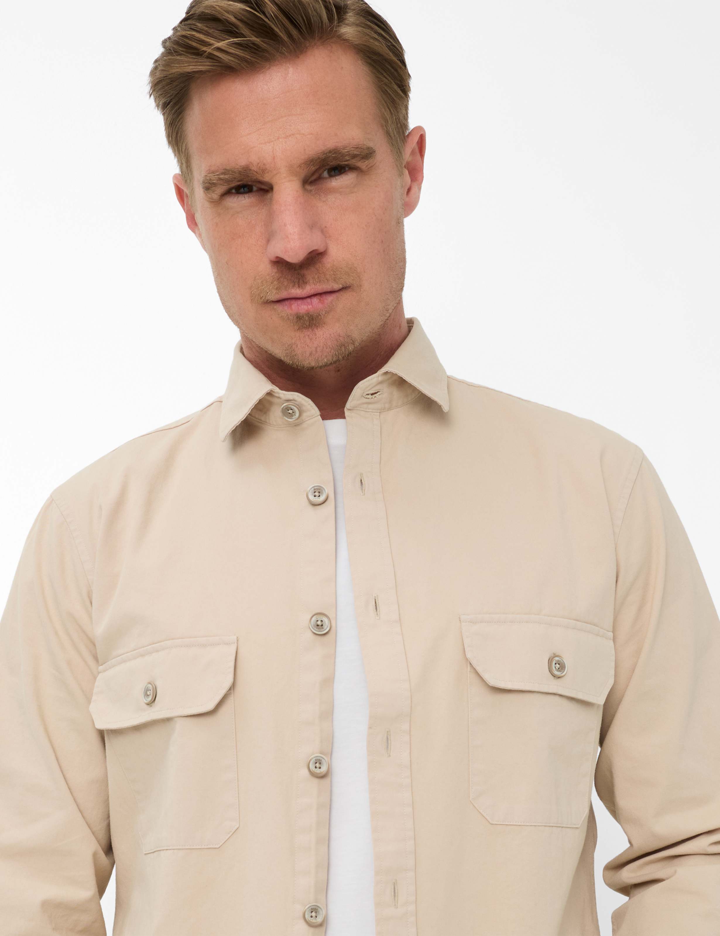 Heren Style TAYLOR Crème Wit  Detail 1