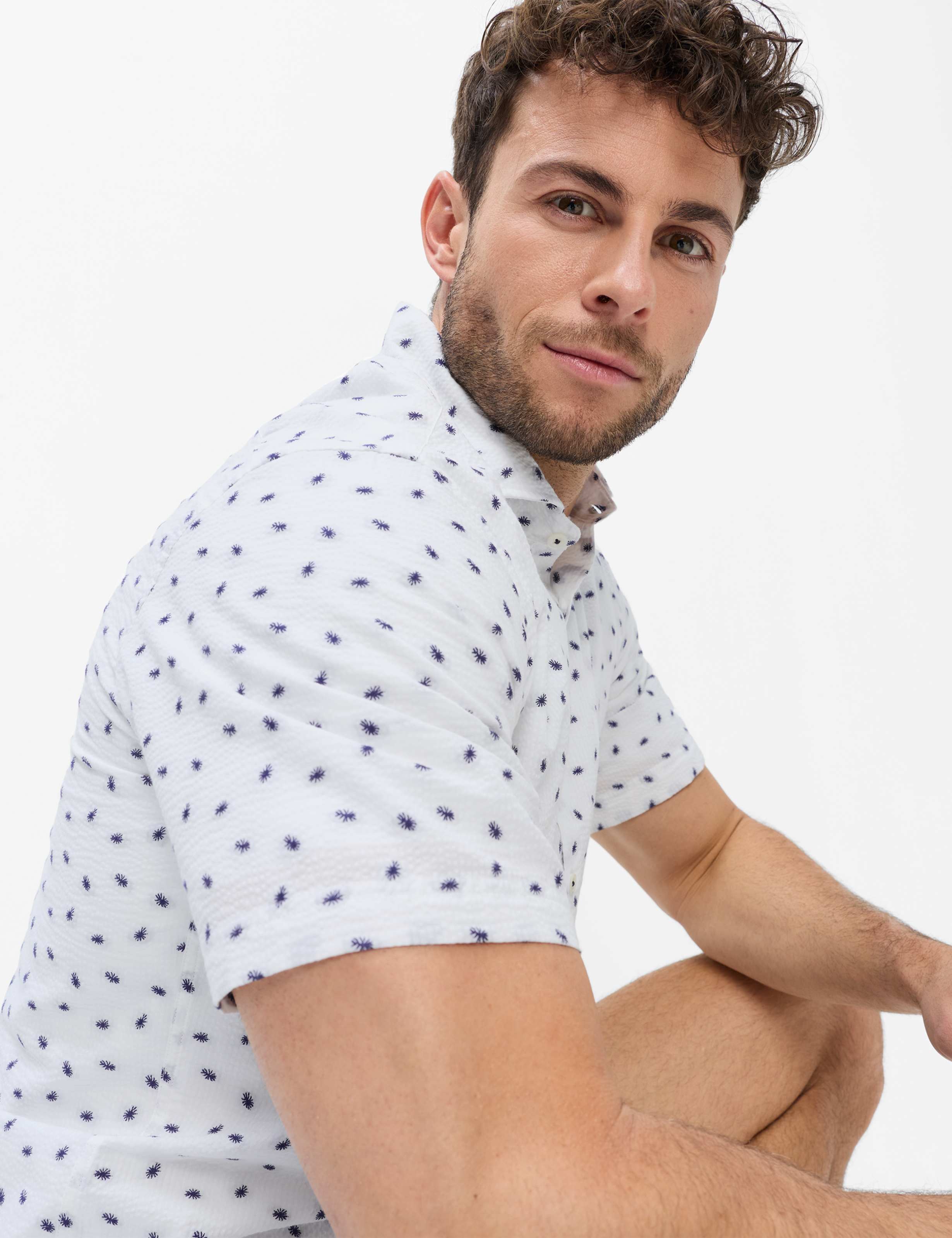 Herren Style HARDY Weiß  Detail 1