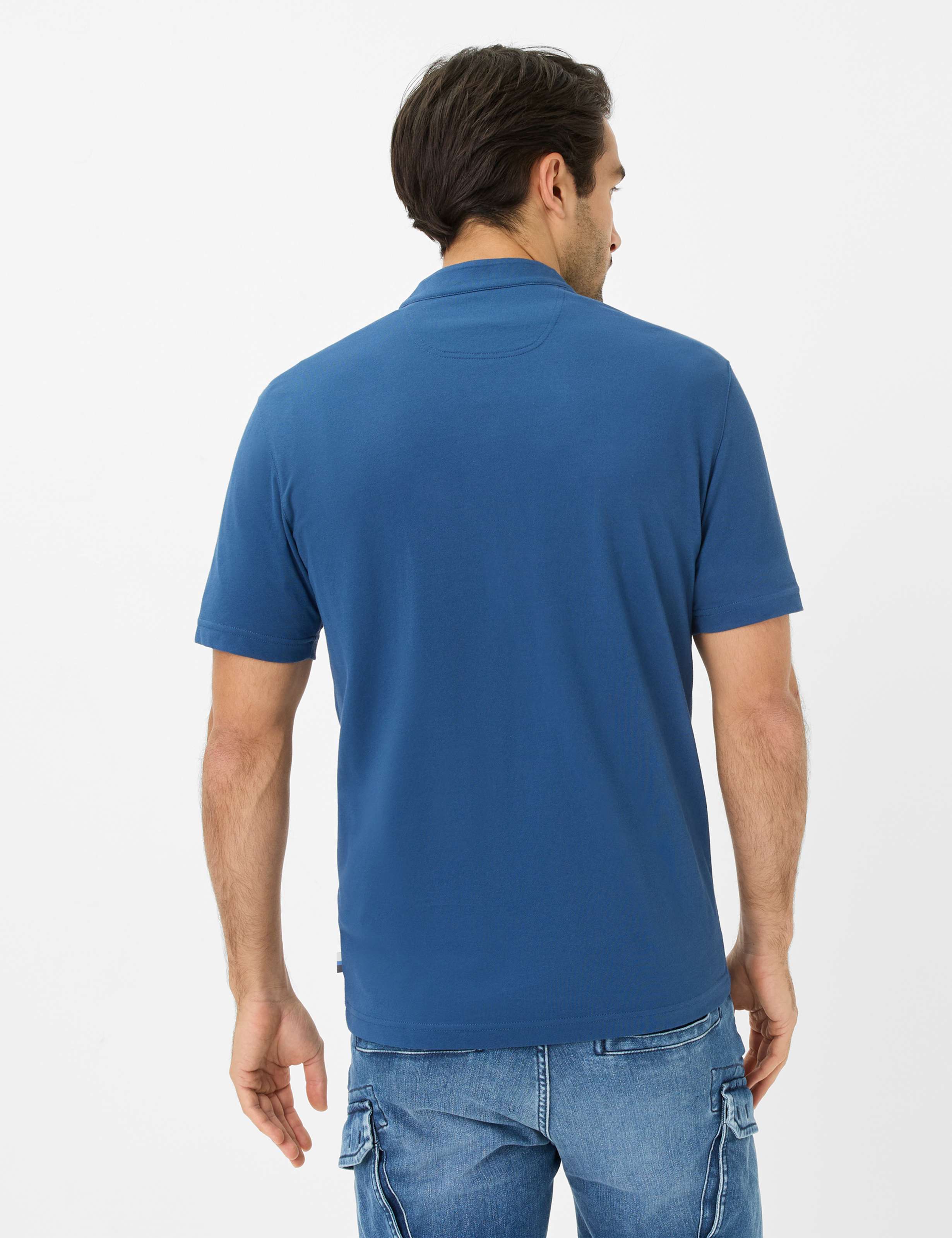 Herren Style PELE Blau  Model Rueck