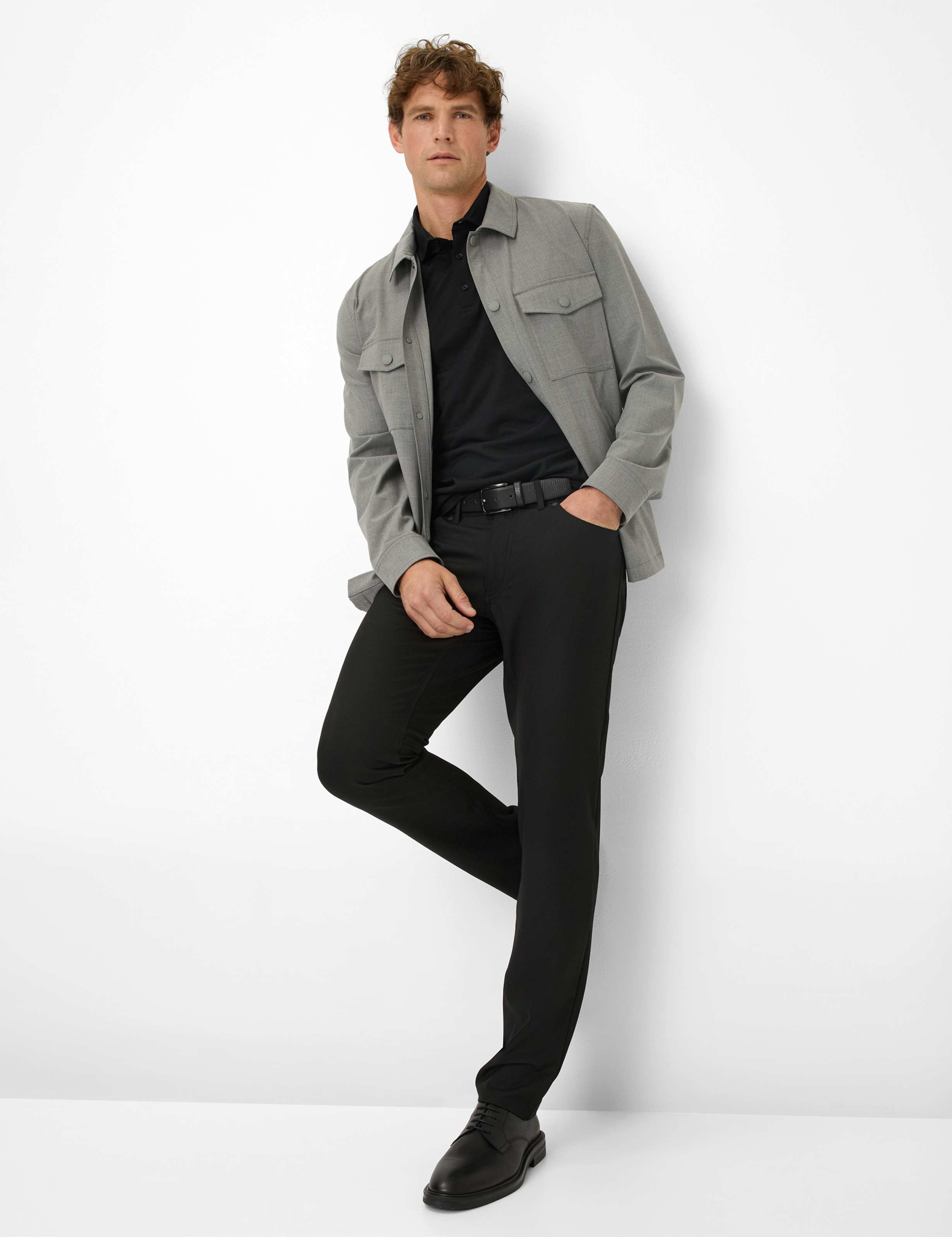 Herren Style CHUCK Schwarz Modern Fit Model Outfit