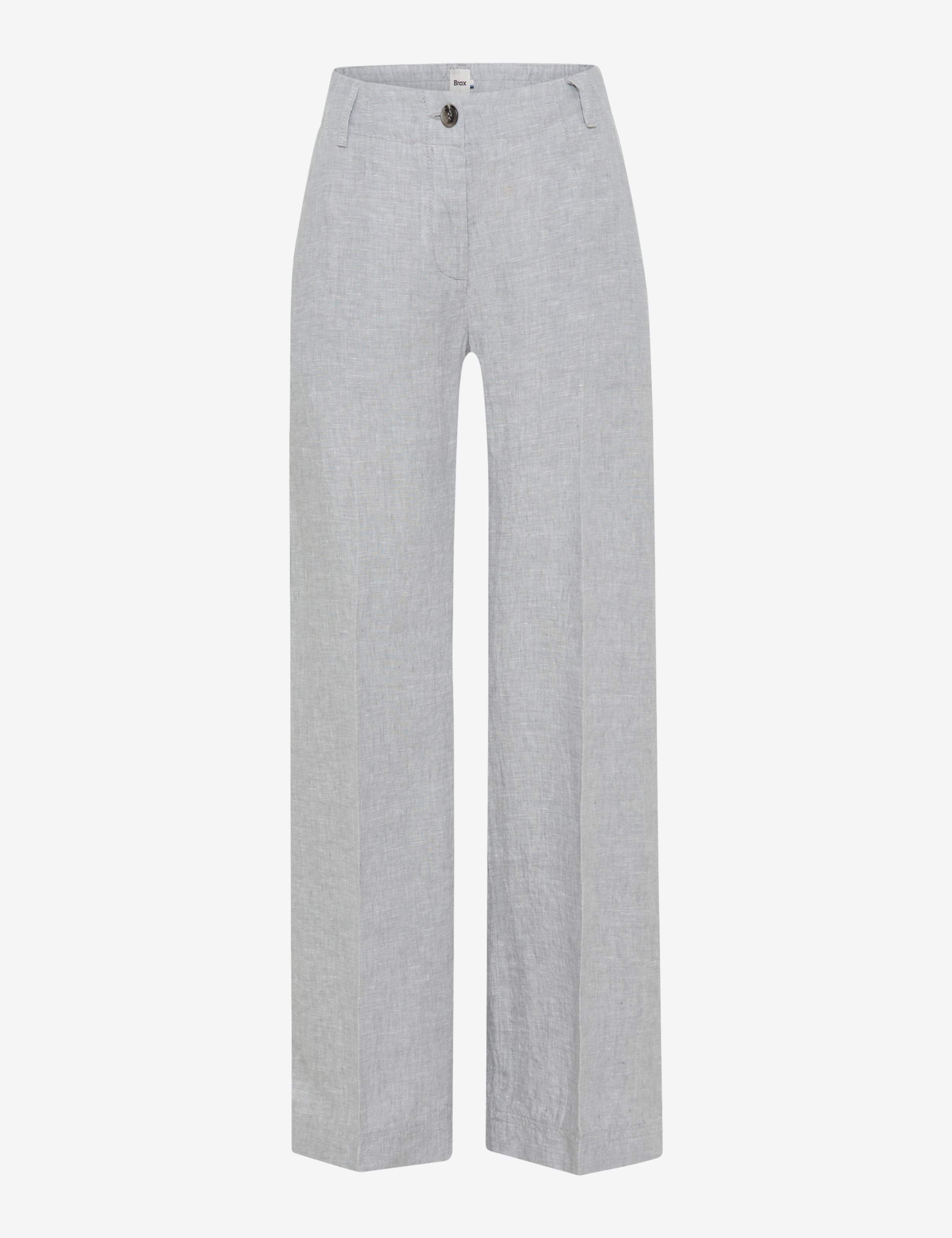 Women Style MAINE S Light Gray Wide Leg Stand-alone front view
