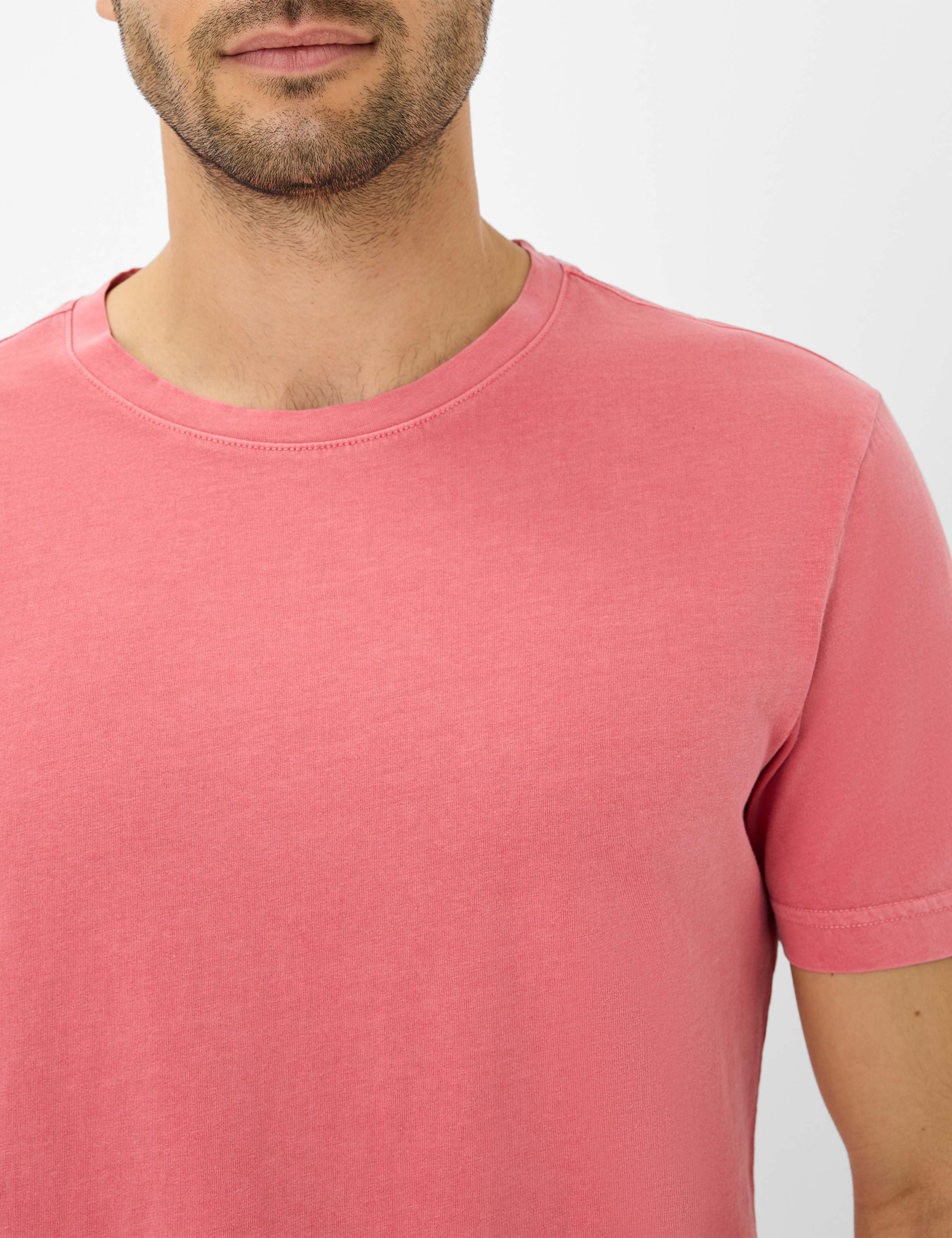 Herren Style TED Hellrot  Detail 2