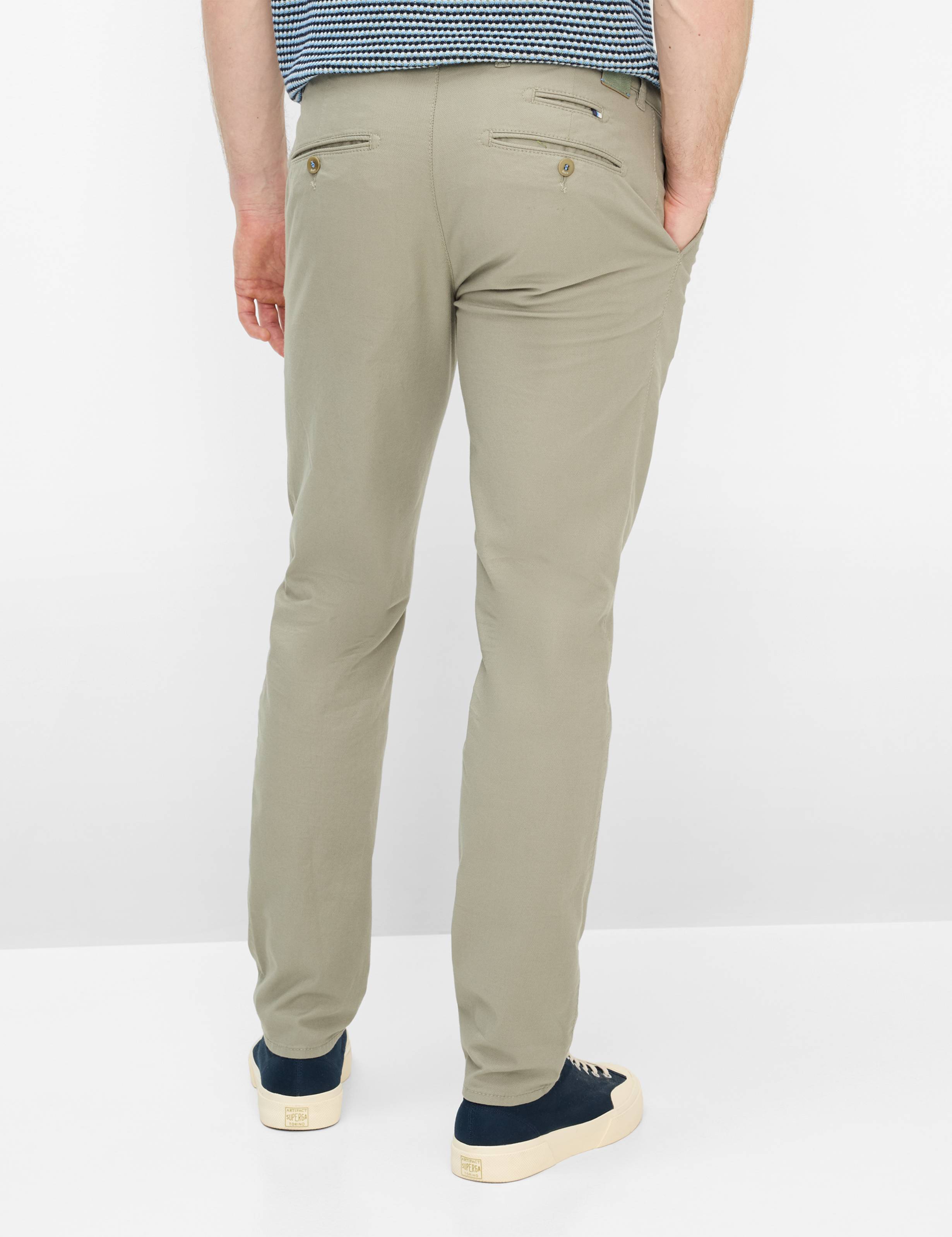 Thumbnail - Brax Herren Chino Style FABIO IN JUNGLE, grün, Gr. 33/36