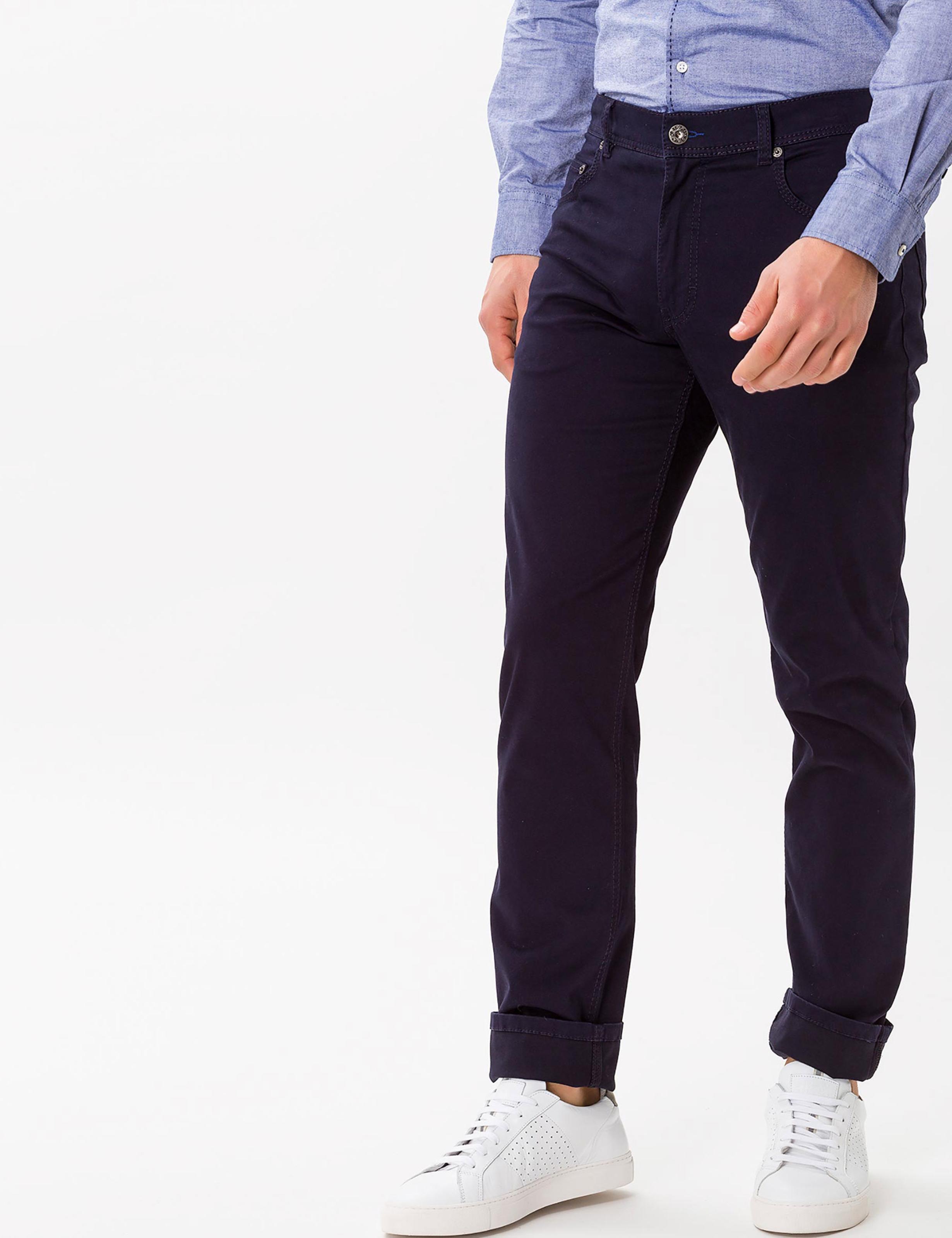 Men Style COOPER Dark Blue Regular Fit Model Front