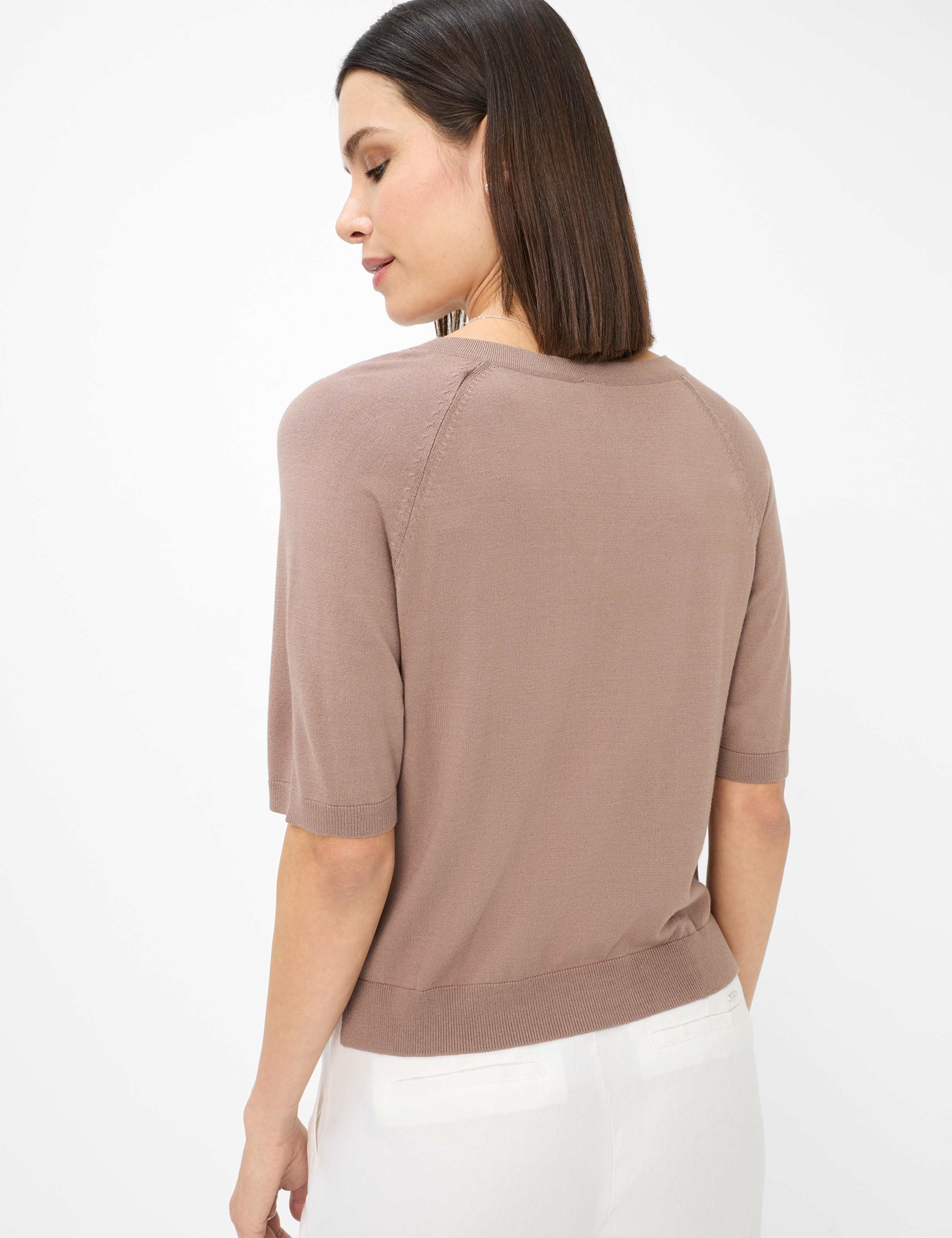 Damen Style LESLEY Braun  Model Rueck