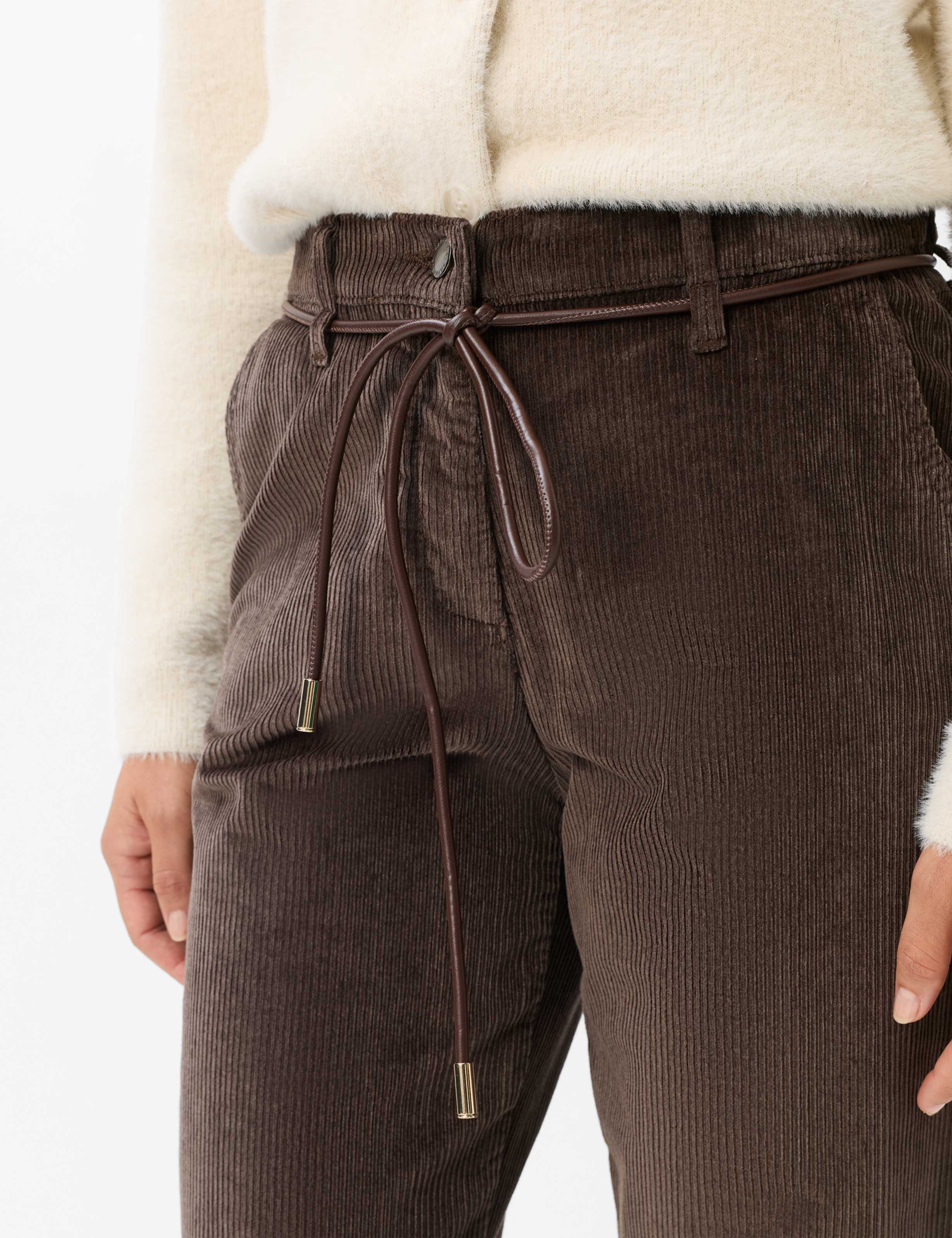 Dames Style CARRIE Donkerbruin Comfort Plus Fit Detail 2