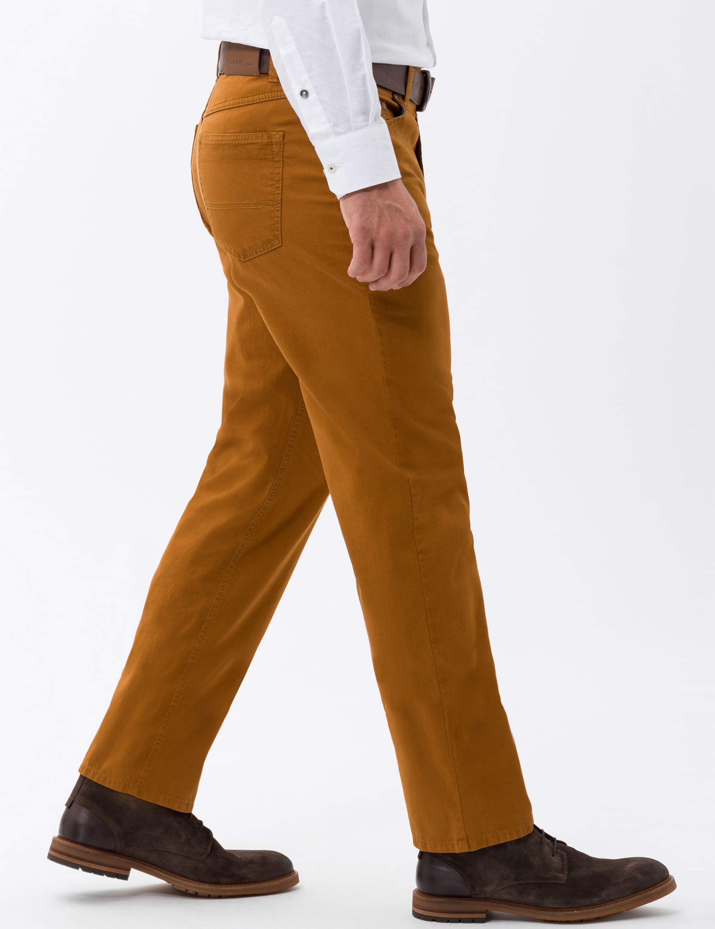 Homme Style CARLOS Jaune Regular Fit Dos mannequin