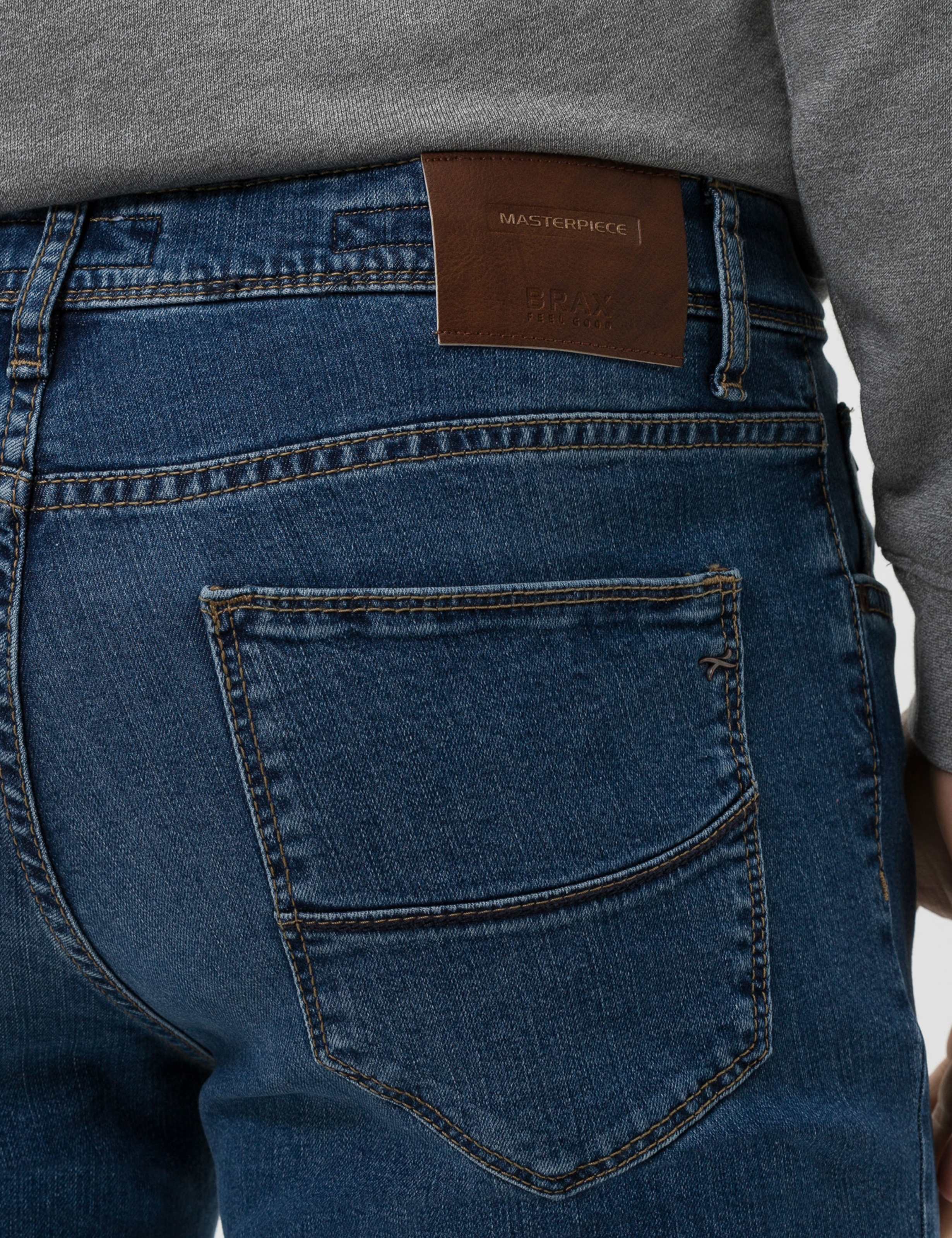 Men Style CADIZ Denim Blue Straight Fit Detail 1
