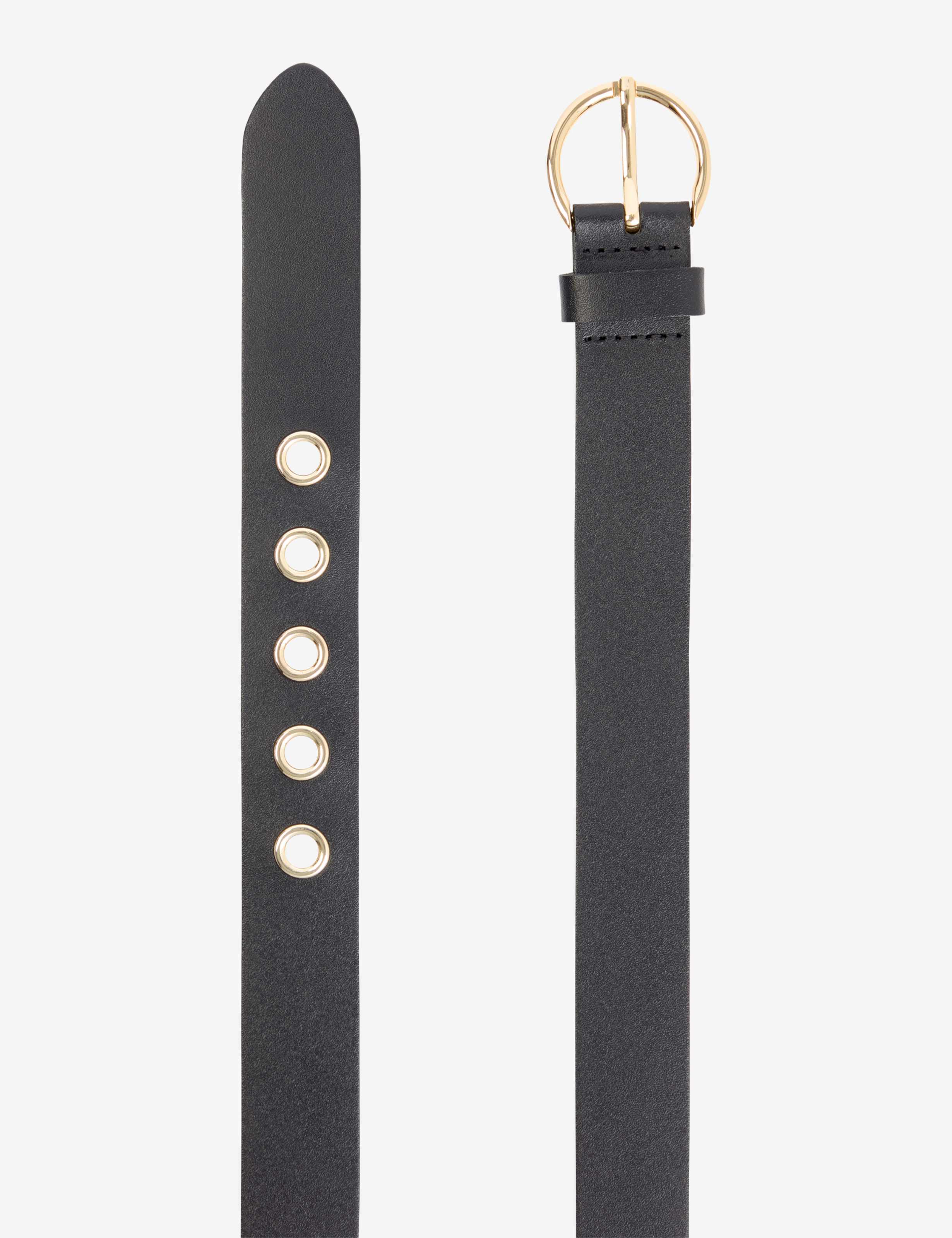 Black, Women, Style WOMEN´S BELT, DETAIL_TWO_ISHOP