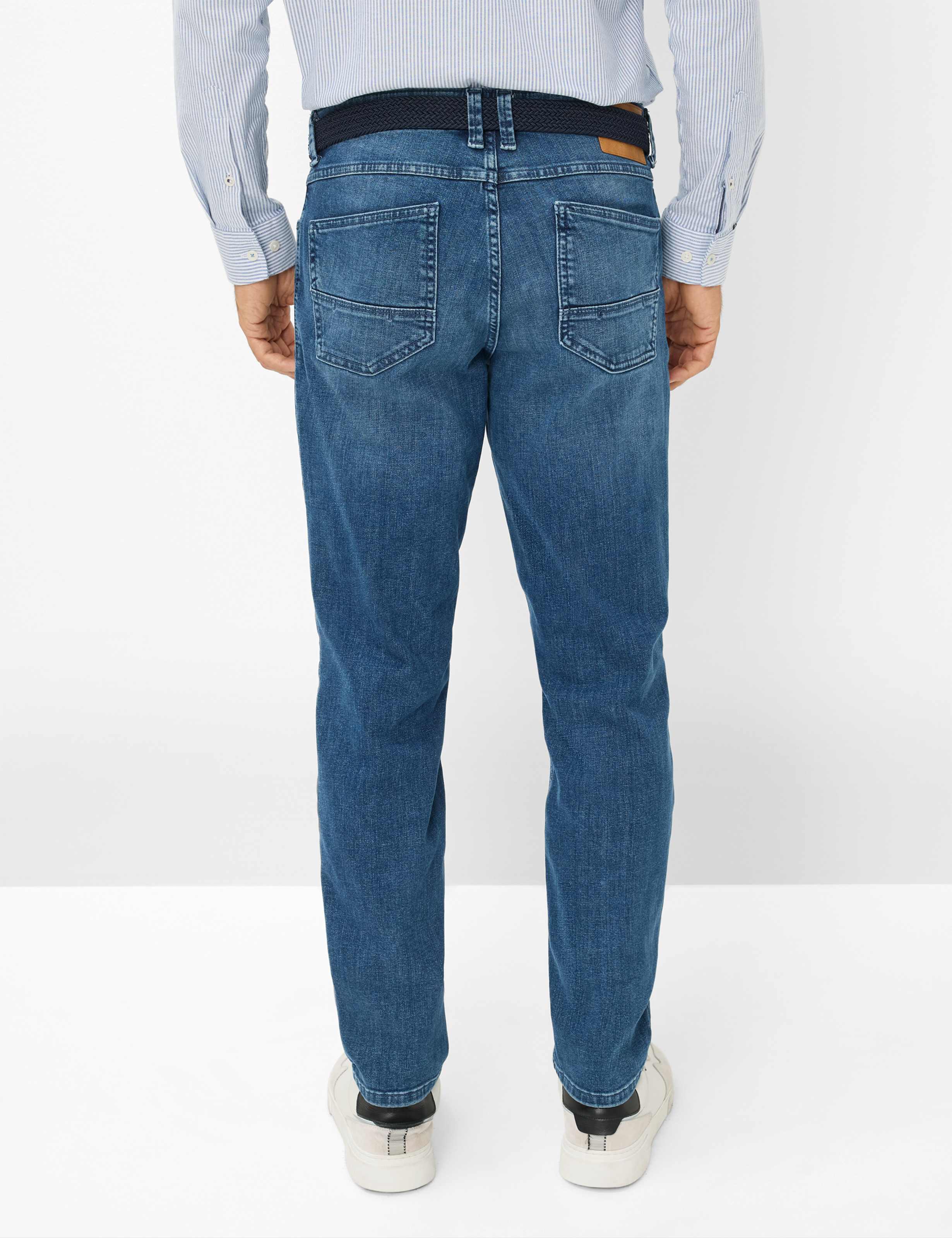 Men Style LUKE Denim Blue Modern Fit Model back