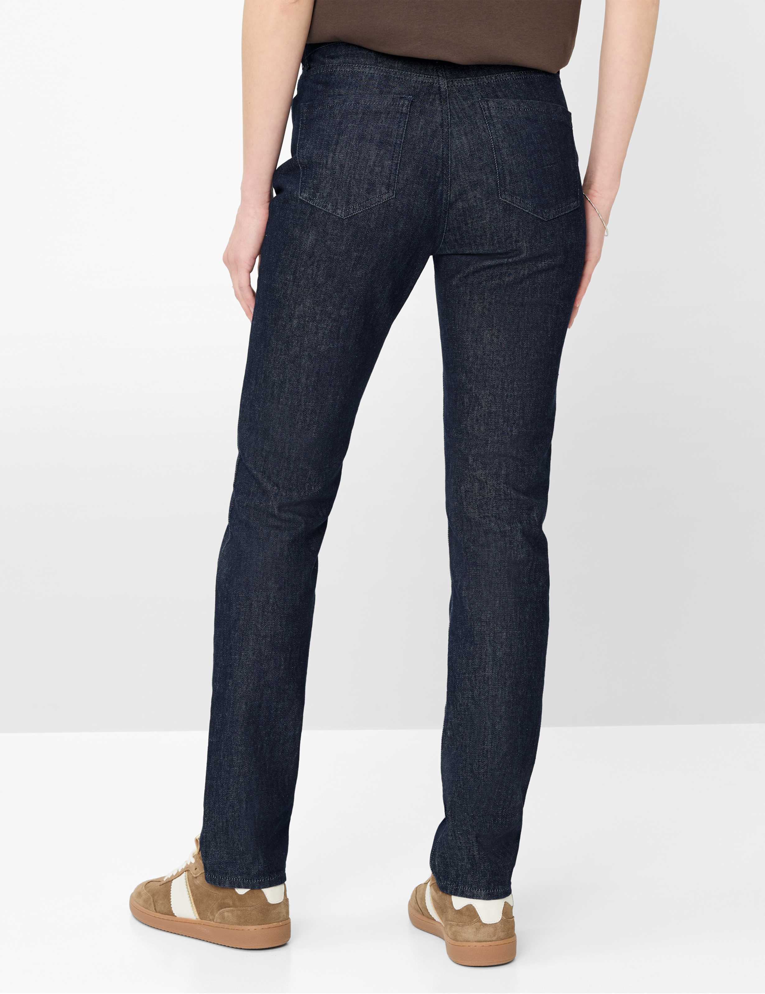 Thumbnail - Brax Damen Five-Pocket-Hose Style CAROLA, denim dunkelblau, Gr. 40