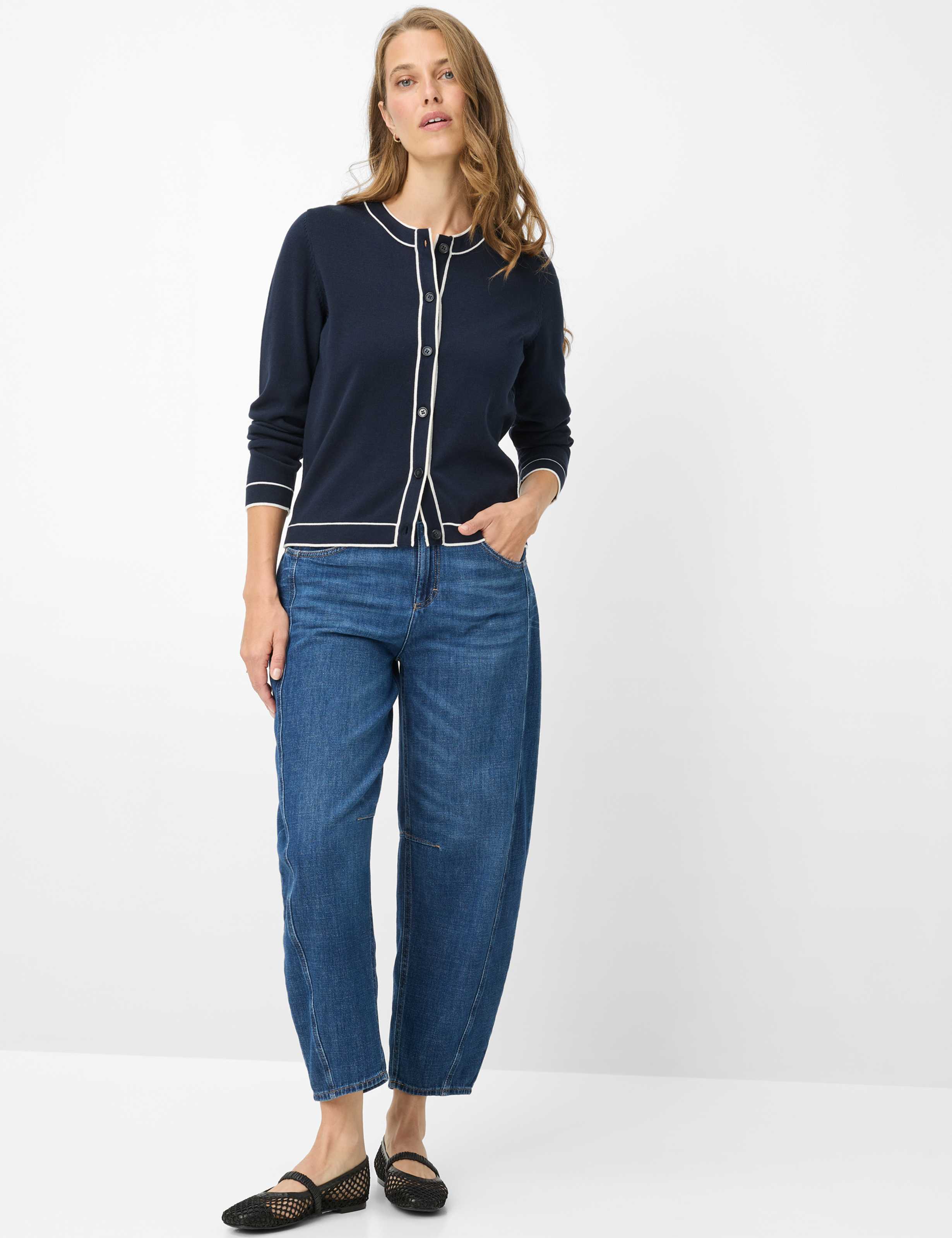 Damen Style ANN Dunkelblau  Model Outfit