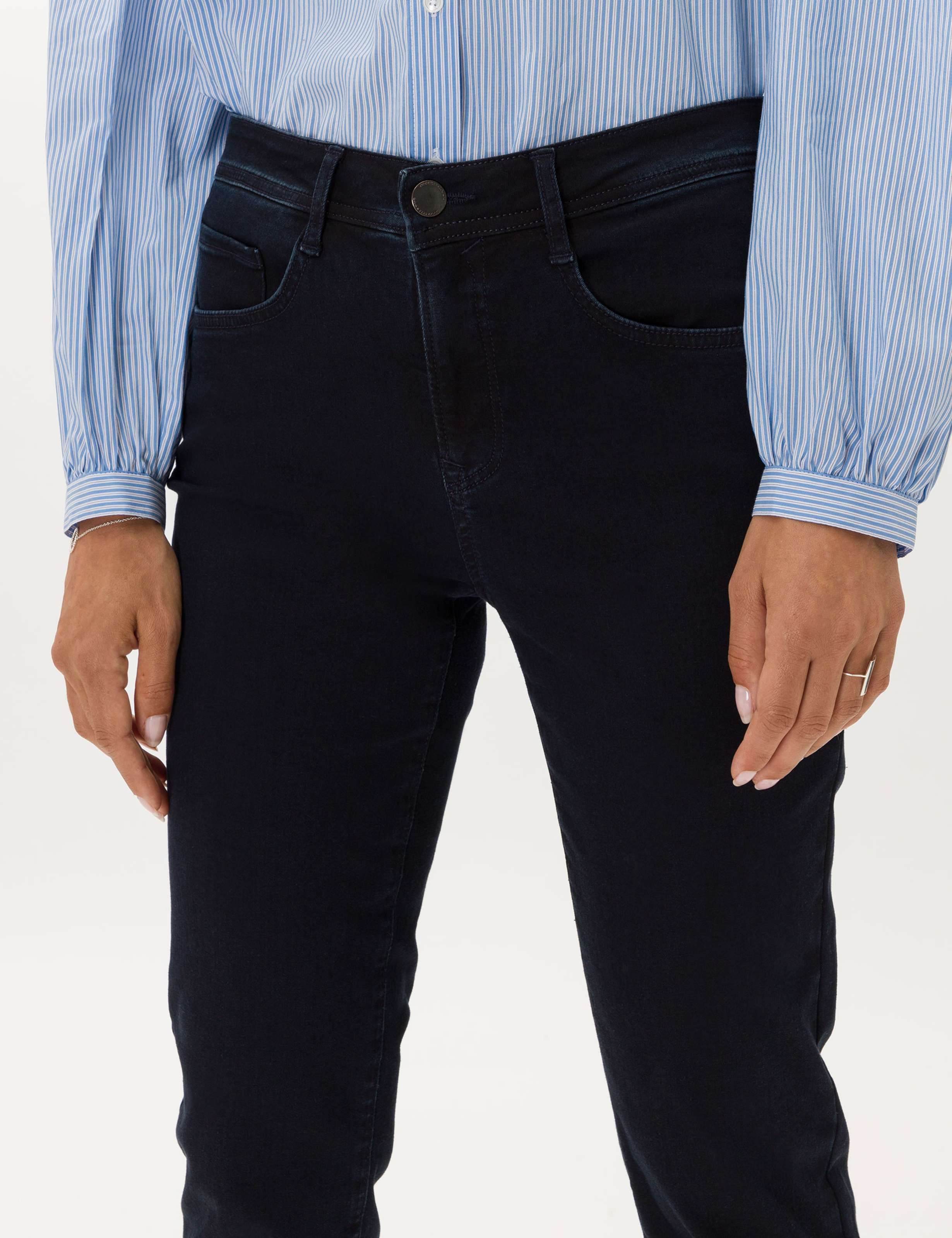 Women Style MARY Denim Dark Blue Regular Fit Detail 2