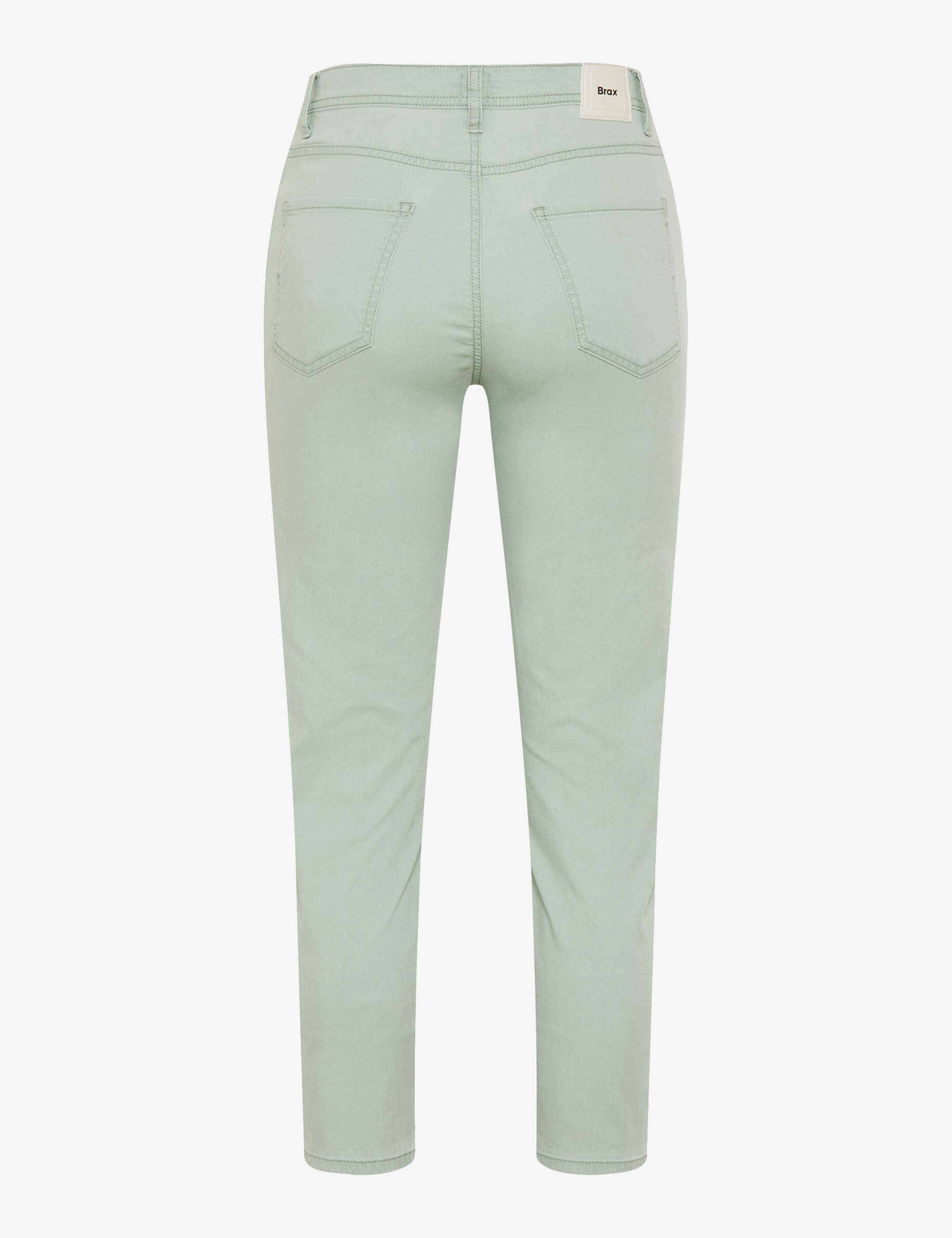 Women Style MARY S Denim Light Green Regular Fit Stand-alone rear view