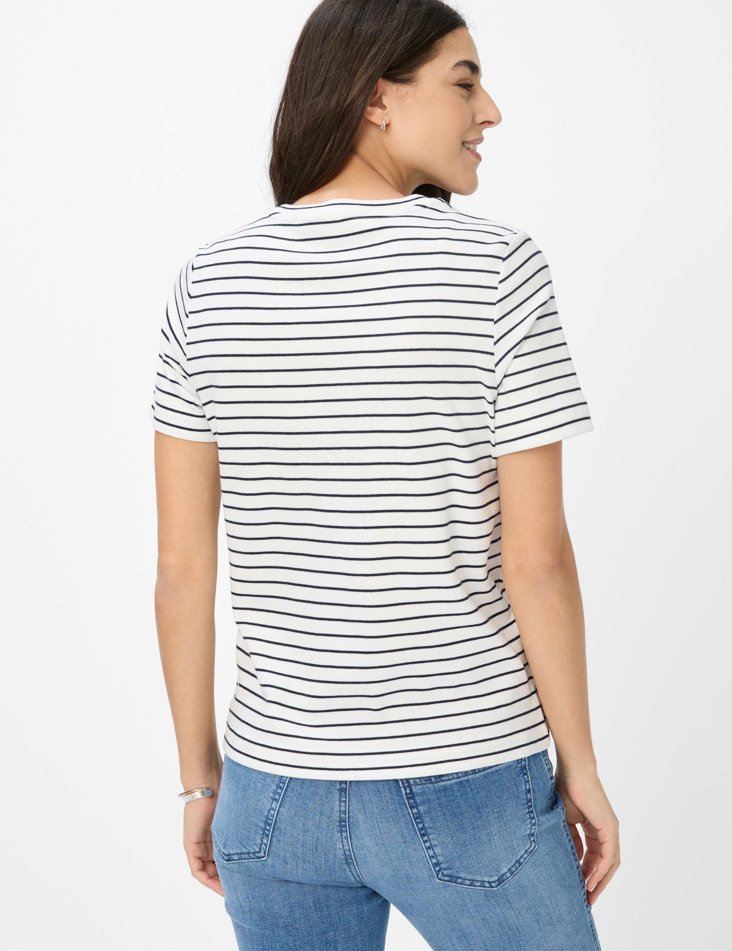 Damen Style CIRA Dunkelblau  Model Rueck