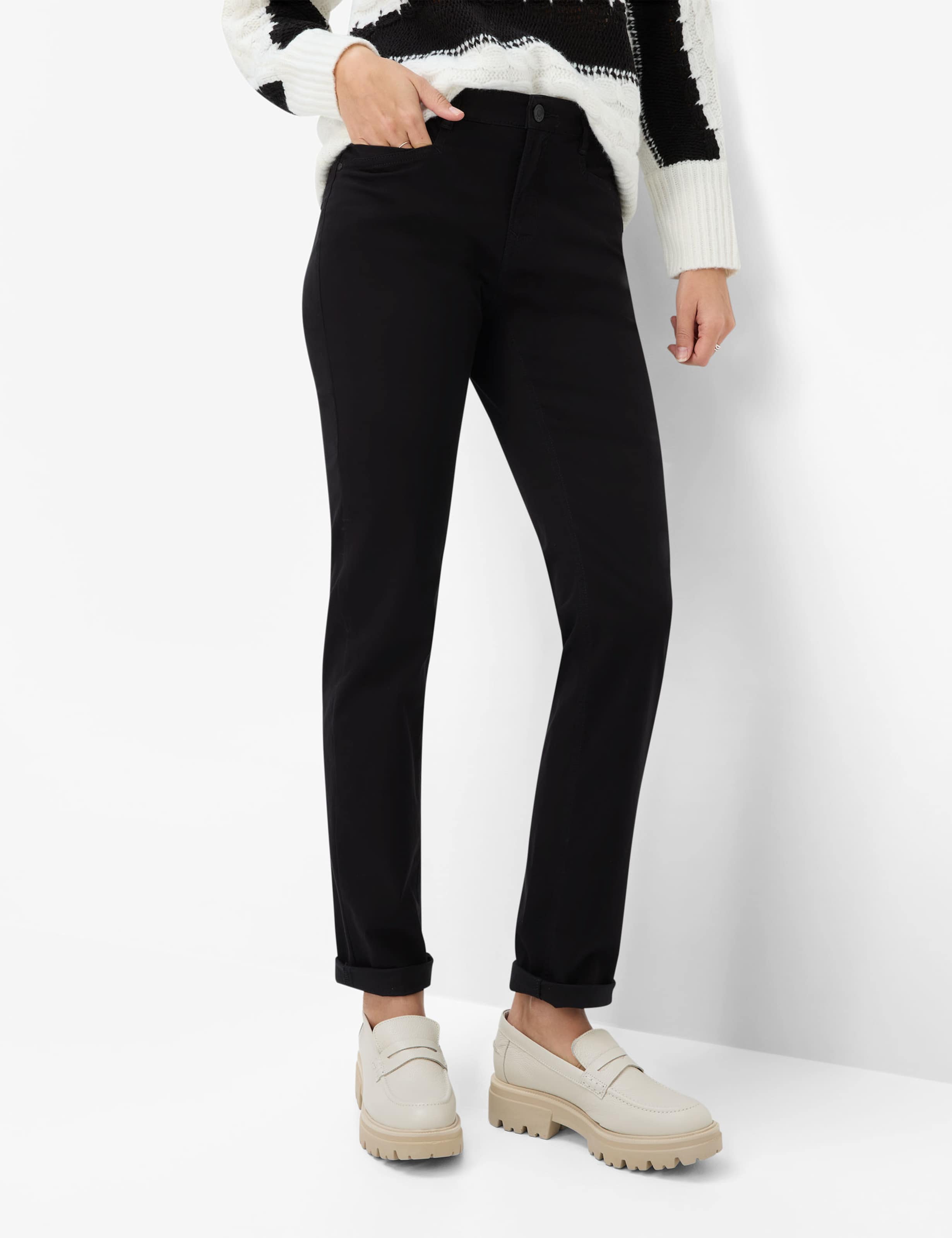 Noir, Femme, Style CAROLA, MODEL_FRONT_ISHOP