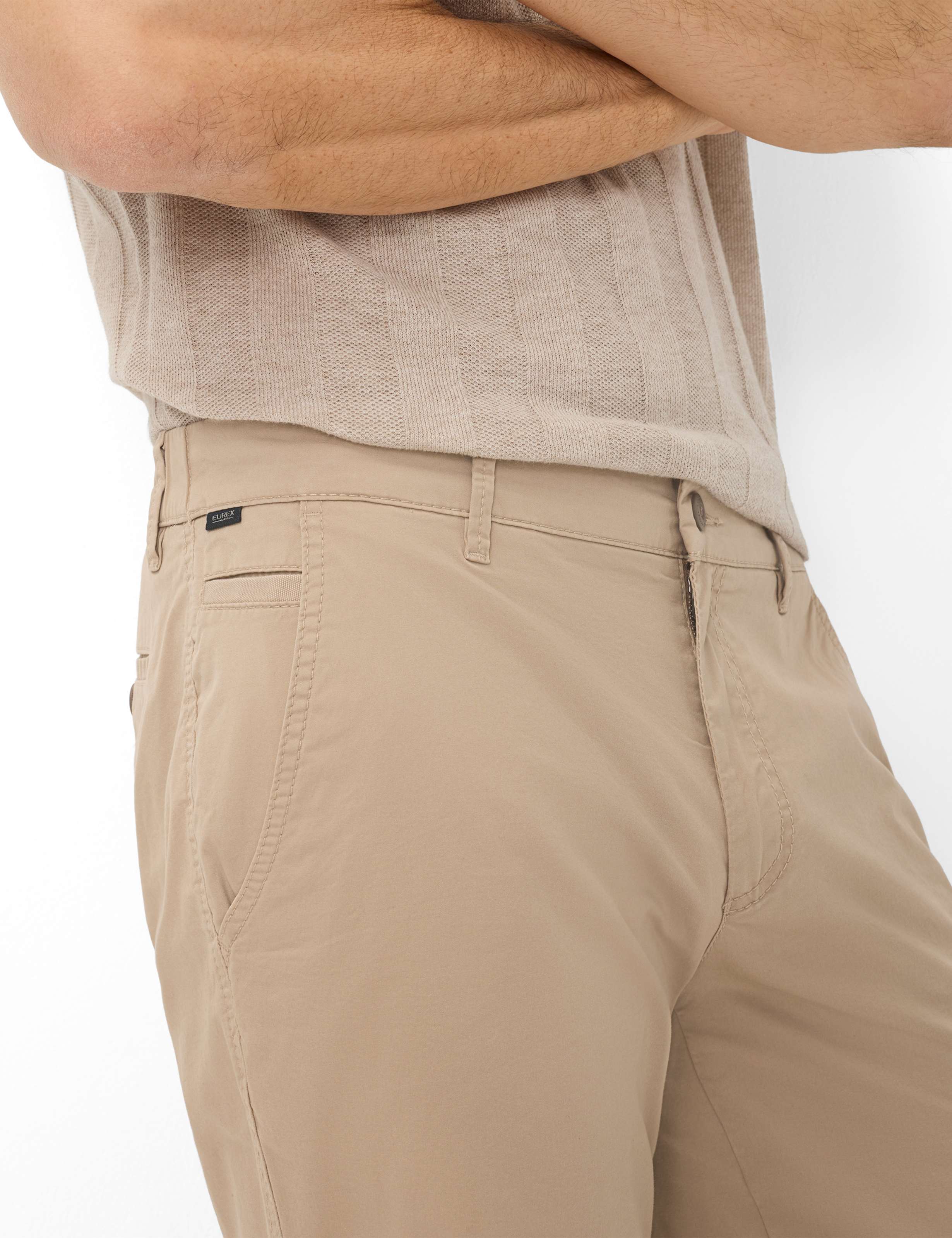 Herren Style BOSSE Beige Regular Fit Detail 2