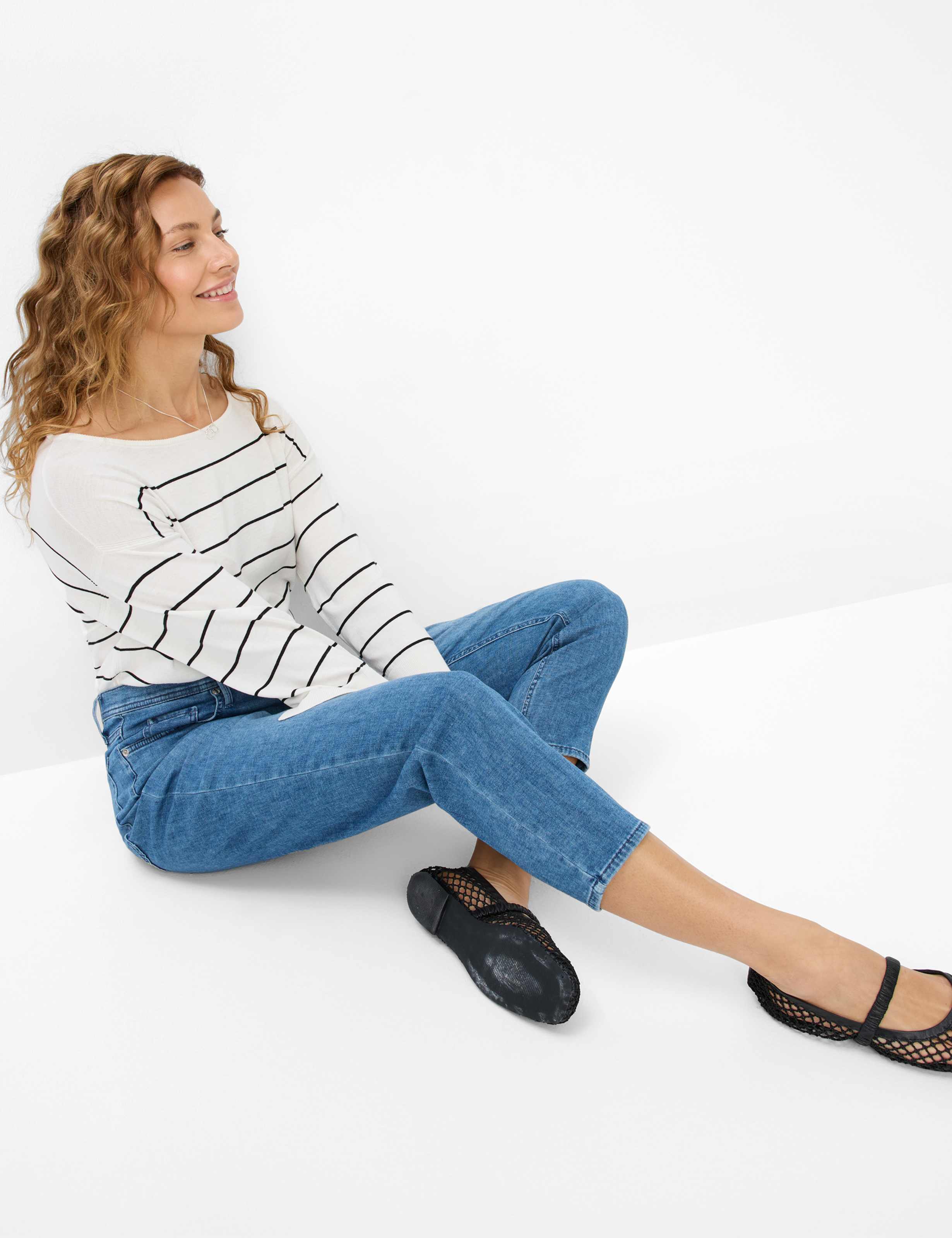 Damen Style MILEY S Denim Blau Relaxed Fit Detail 1