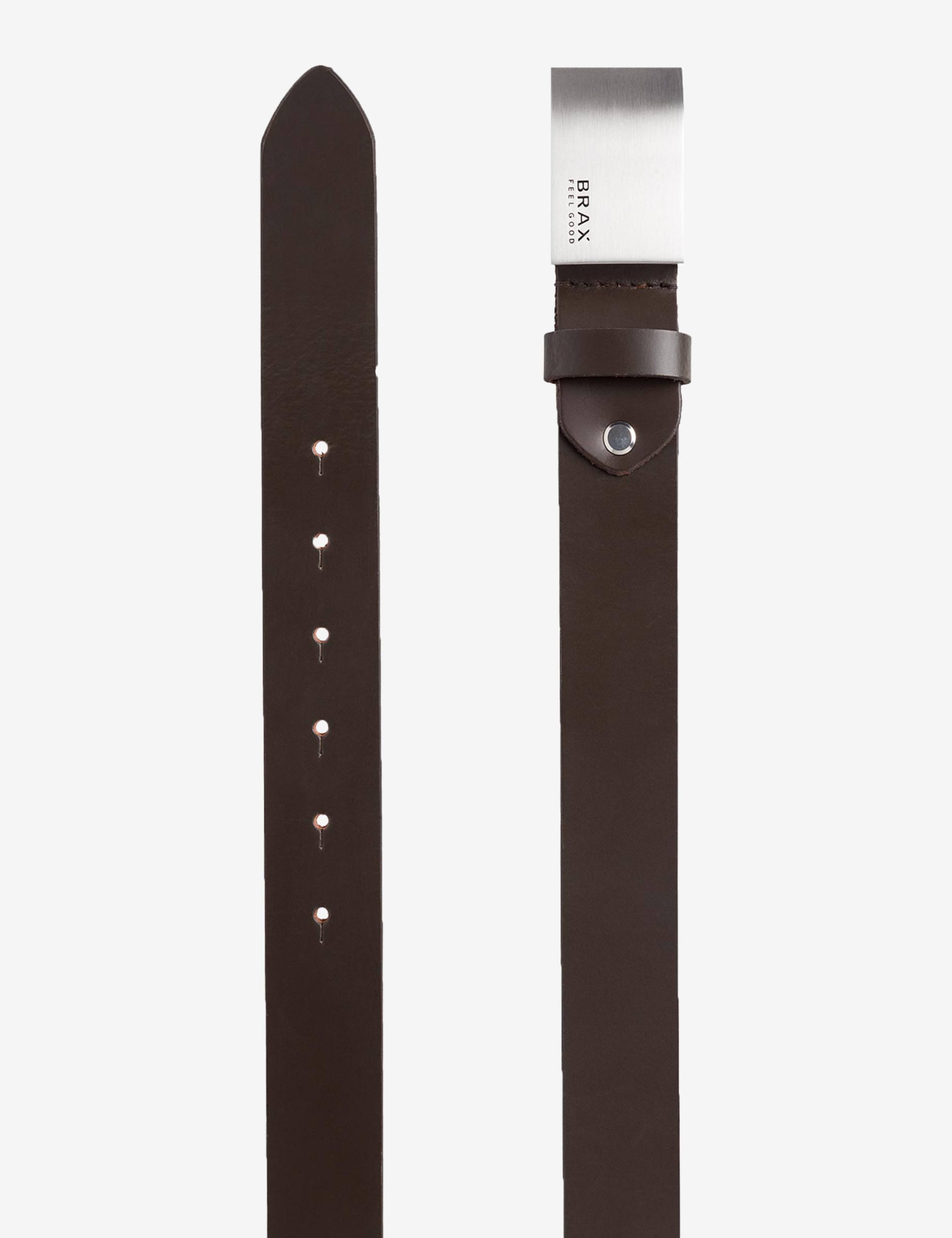 Homme Style CEINTURE POUR HOMME Marron Foncé  Détail 2