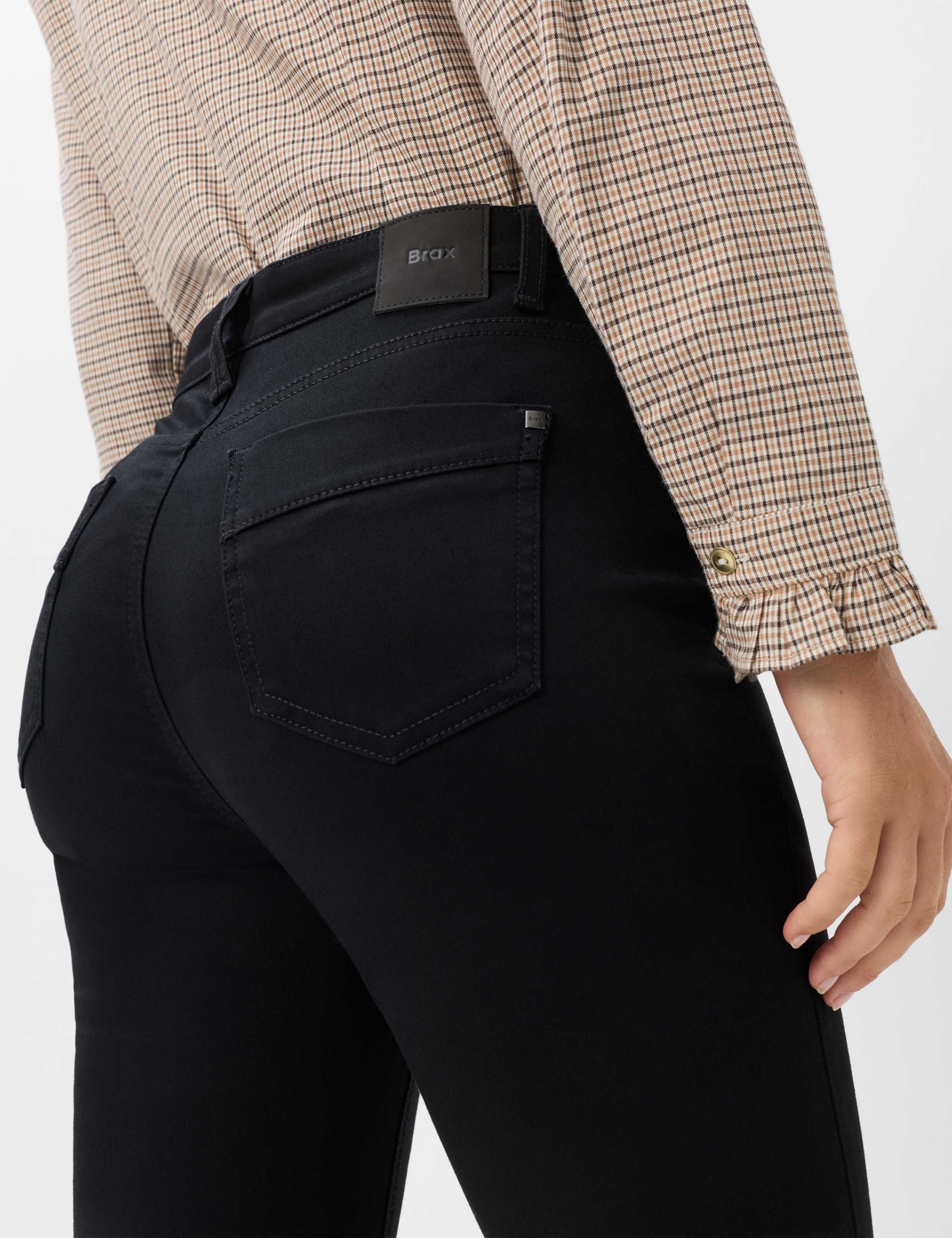 Femme Style MARY Denim Noir Regular Fit Détail 2