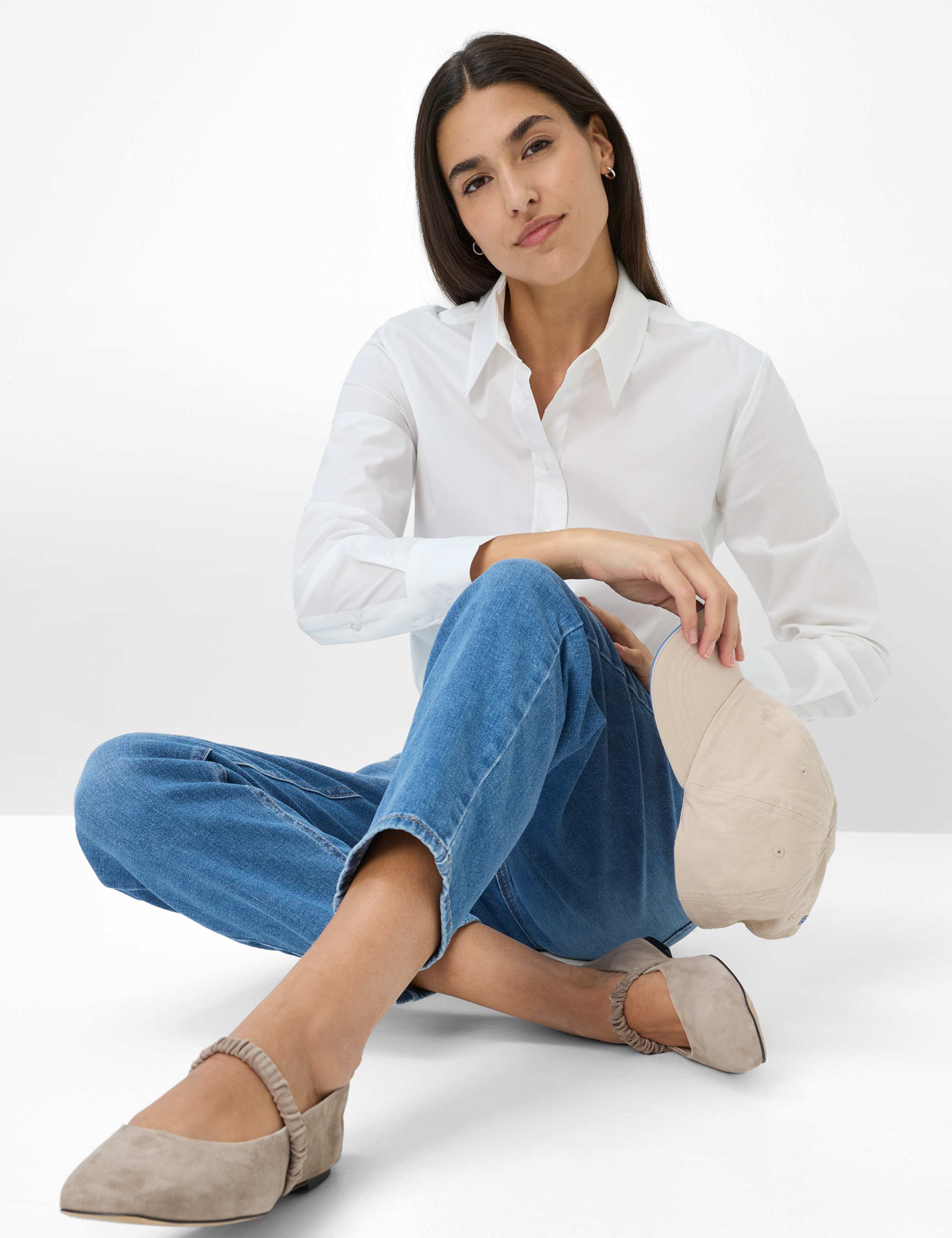 Damen Style MILEY S Denim Hellblau Modern Fit Detail 1