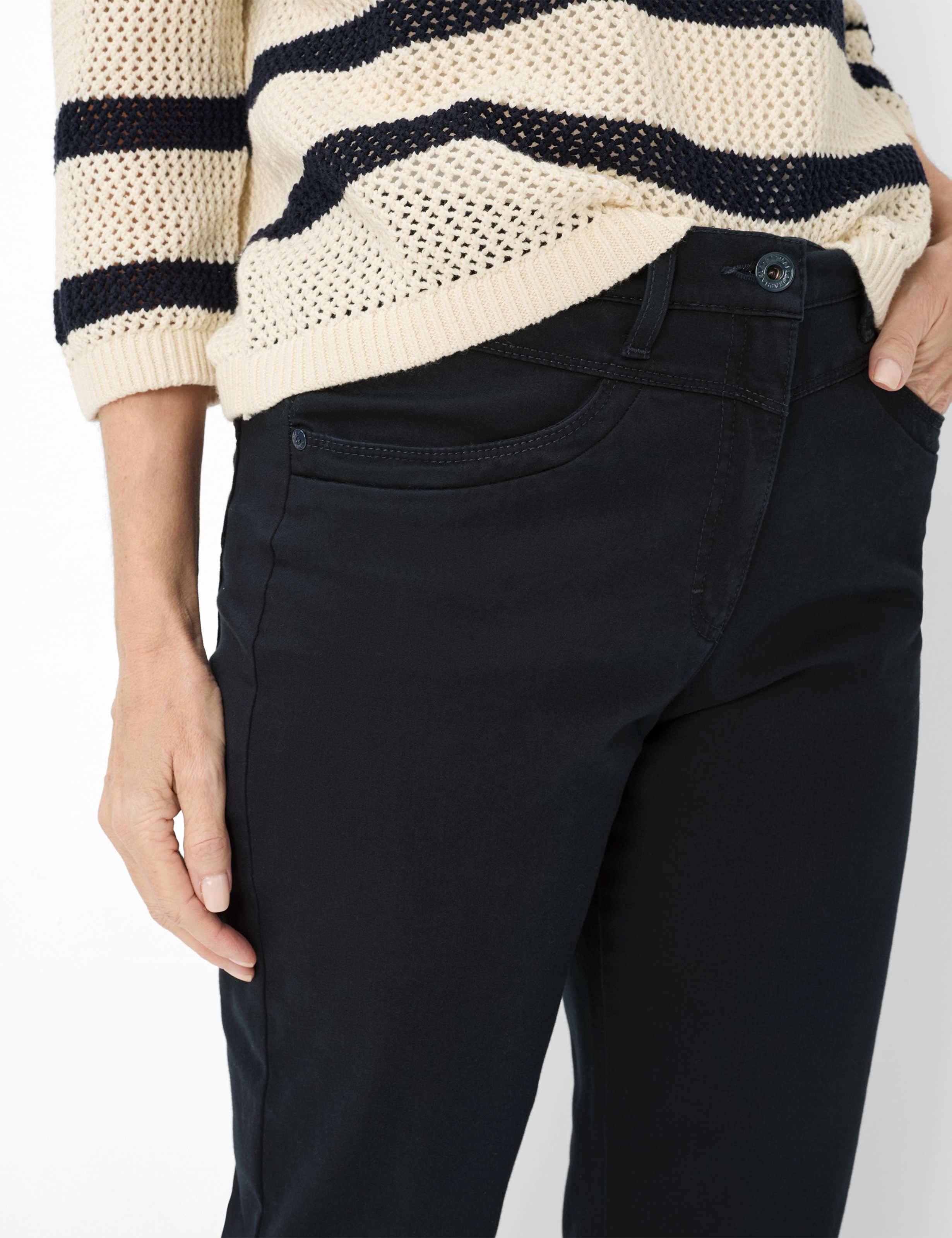 Damen Style CAREN NEW Dunkelblau Comfort Plus Fit Detail 2