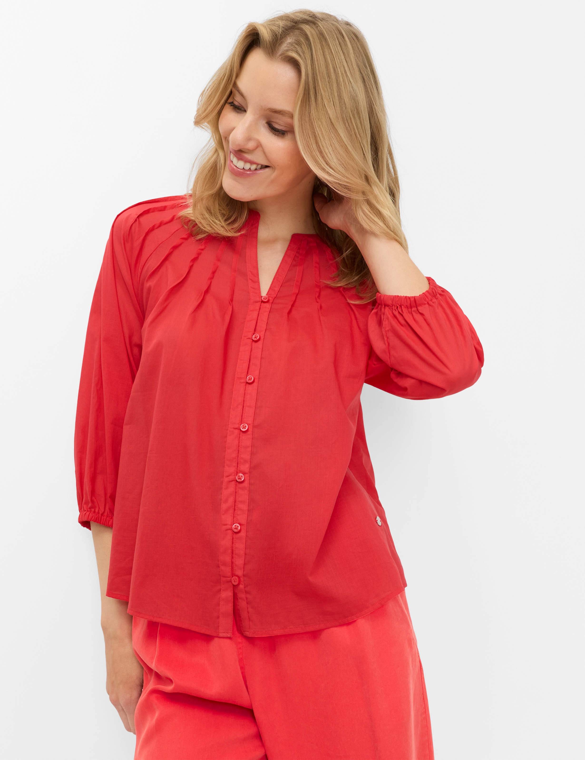 Tons rouges, Femme, Style VALESCA, MODEL_FRONT_ISHOP