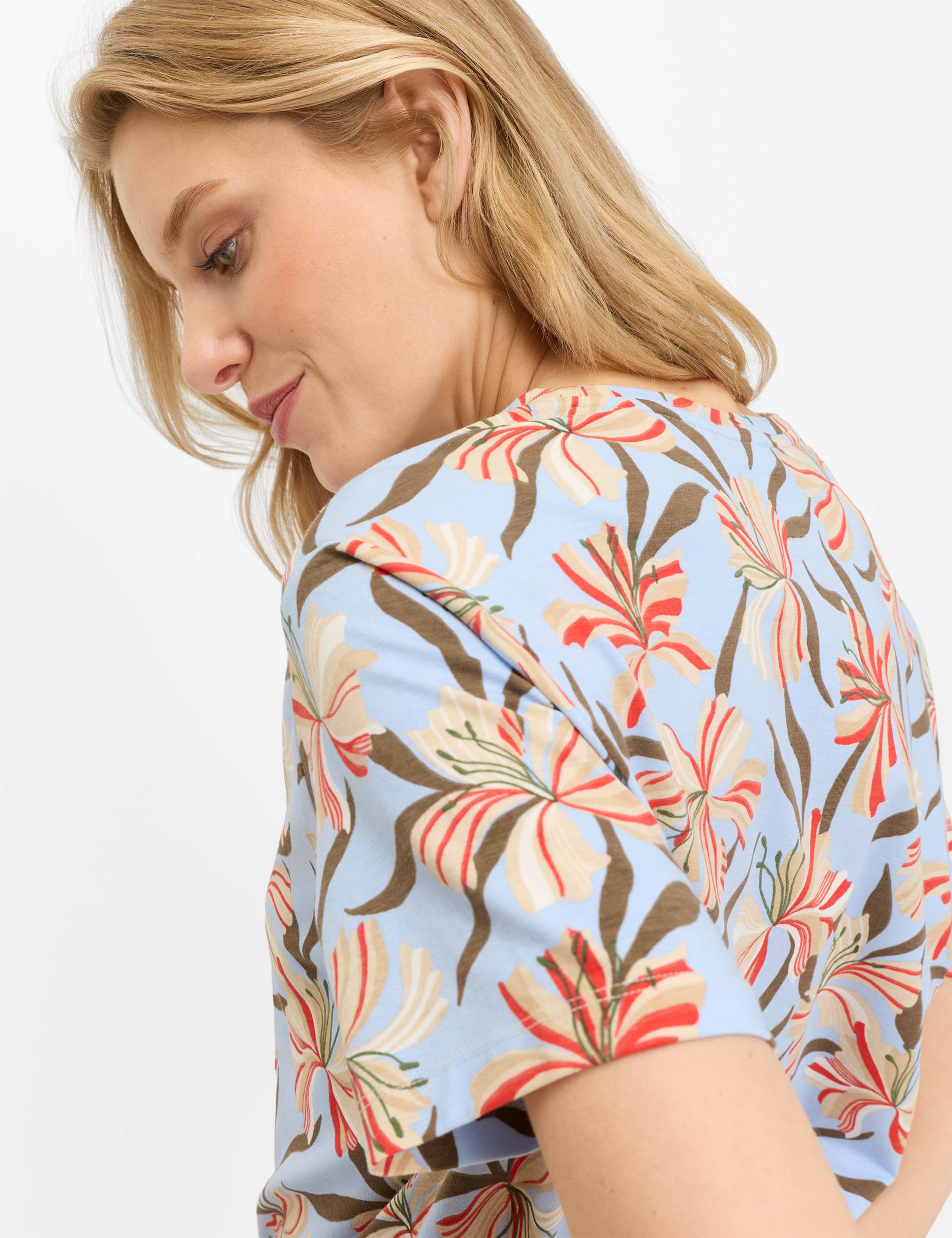 Femme Style CARA S Bleu Clair  Détail 2