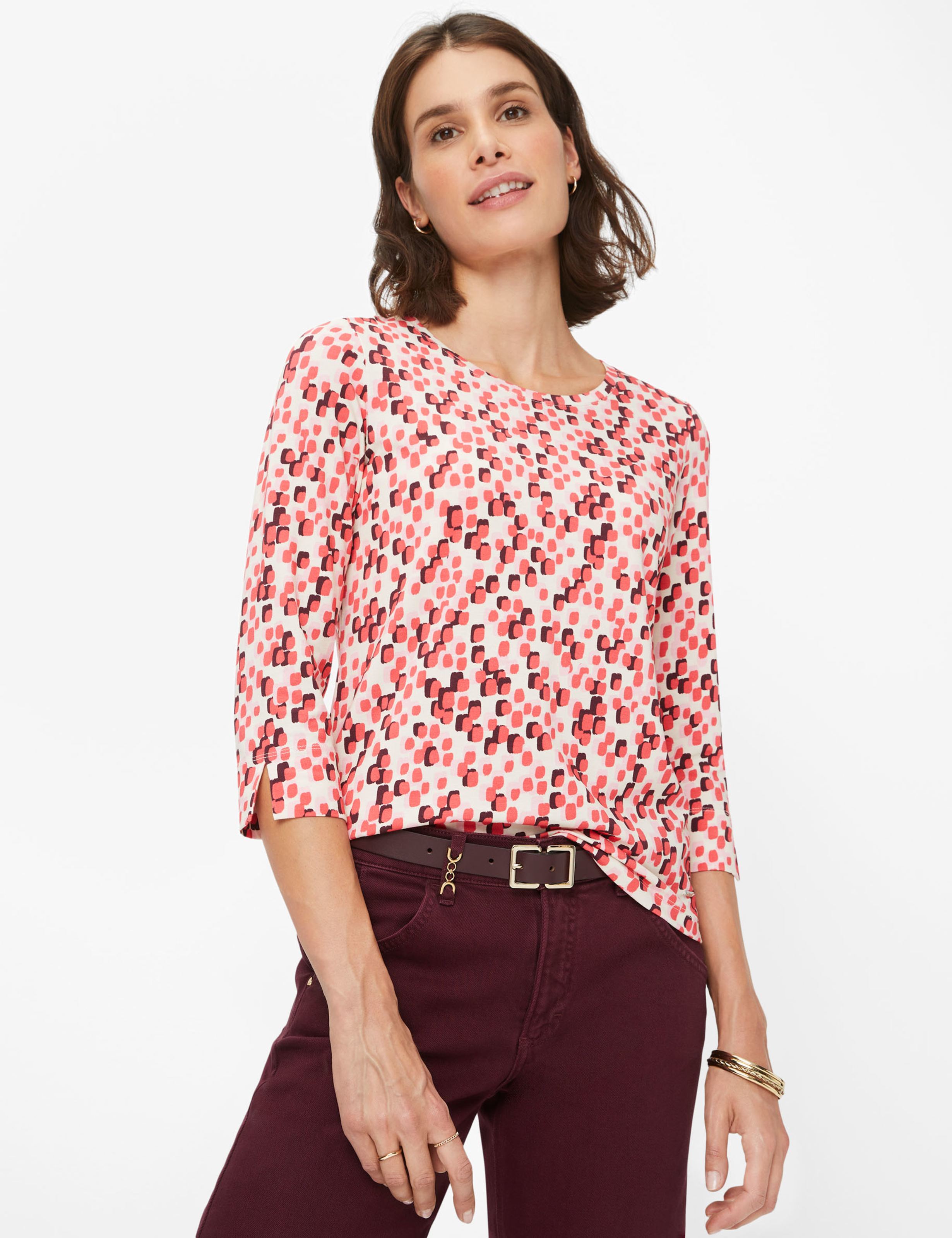 Shades of red, Women, Style CARINA, MODEL_FRONT_ISHOP