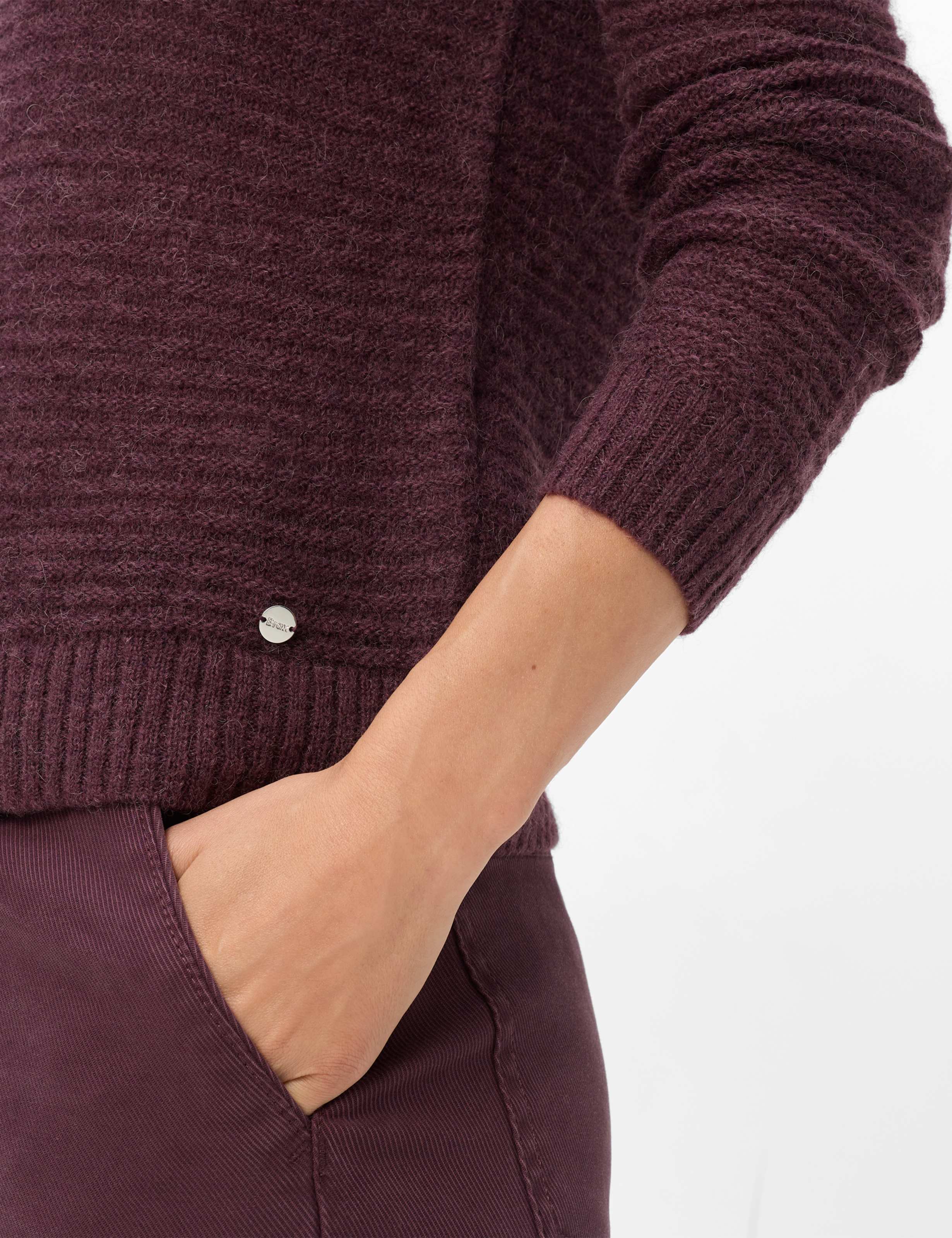 Damen Style LESLEY Dunkles Lila  Detail 2
