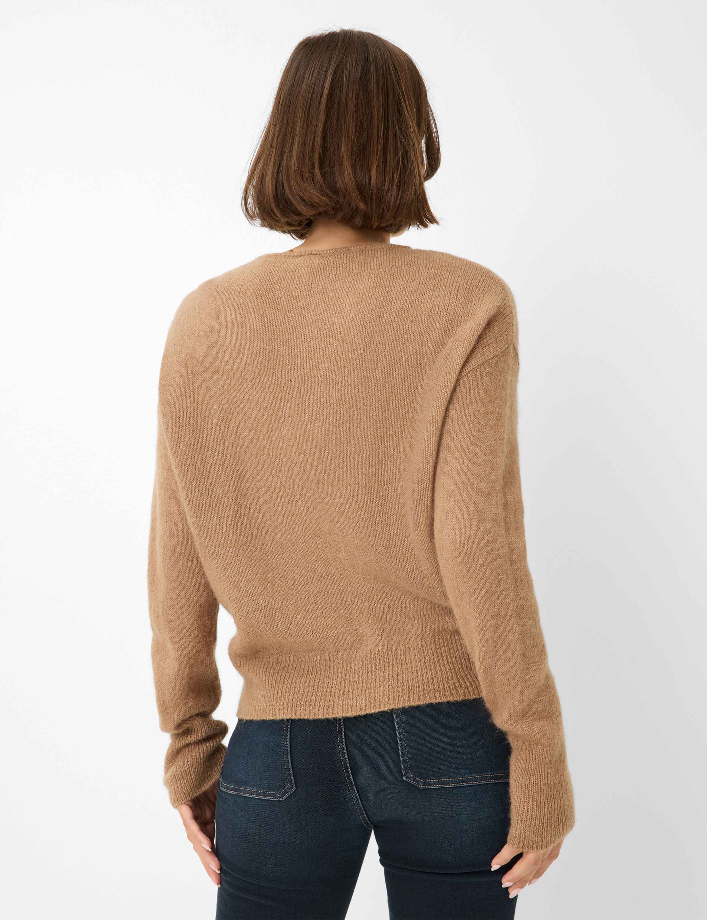 Damen Style LISA Hellbraun  Model Rueck