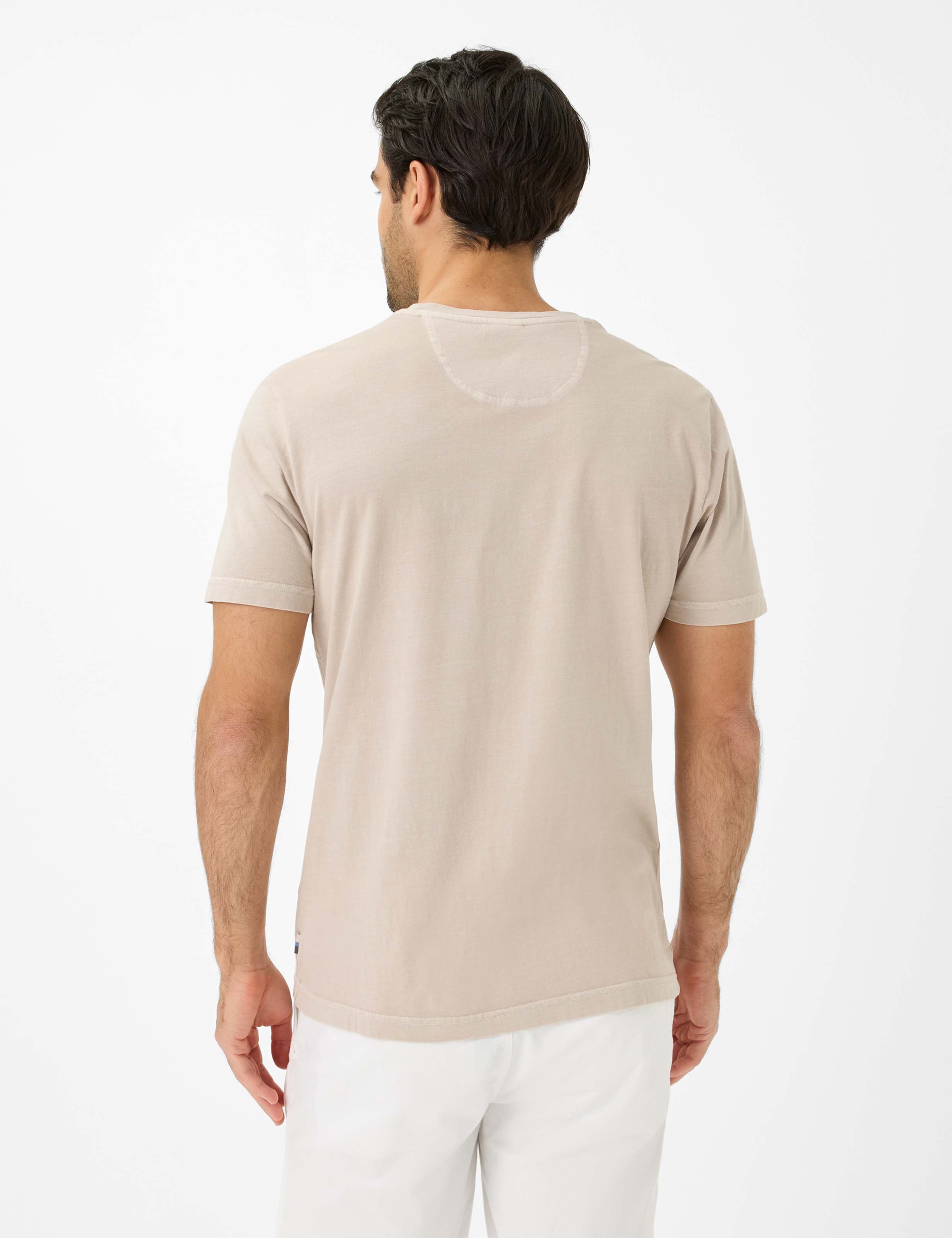 Herren Style TED Beige  Model Rueck
