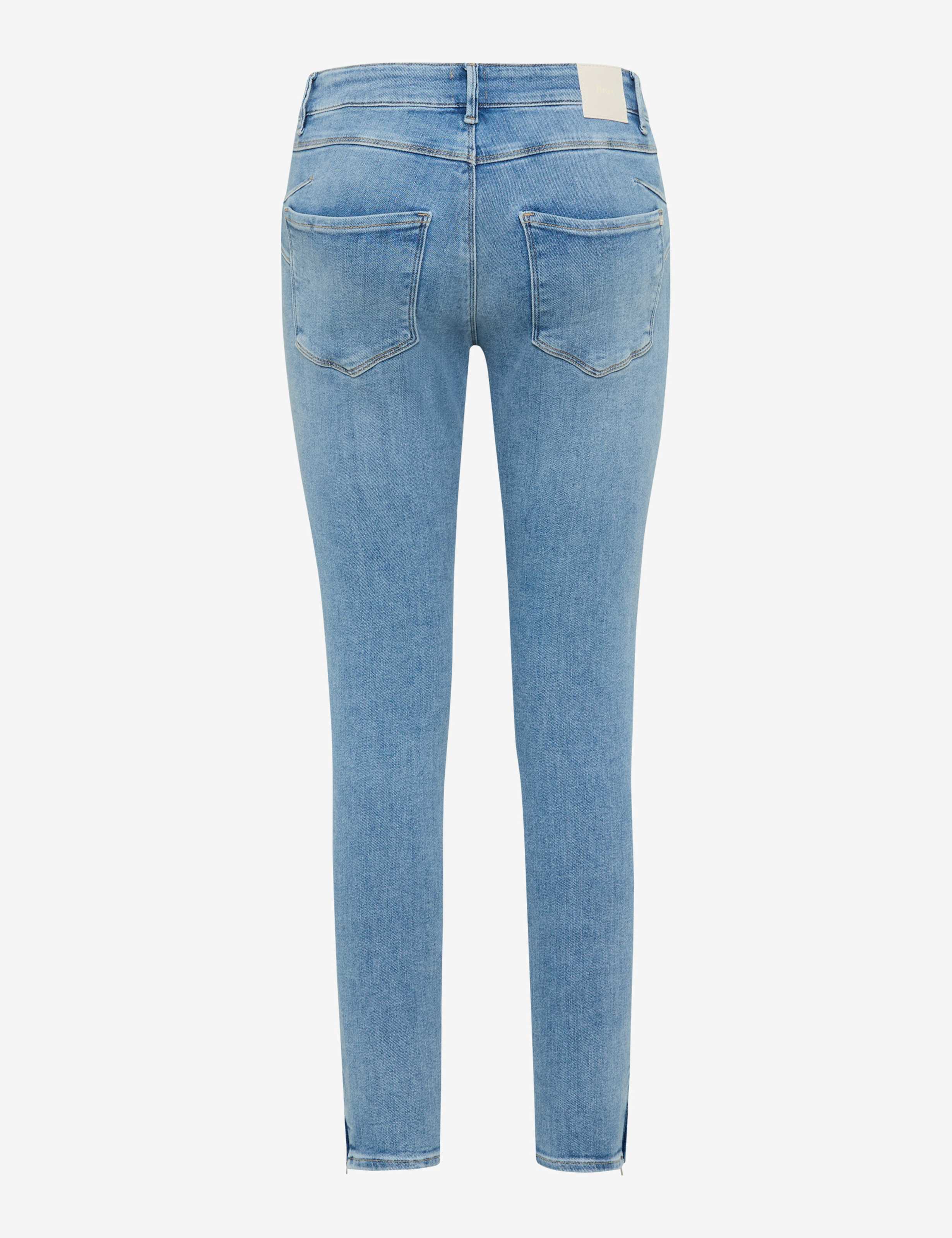 Women Style ANA S Denim Blue Skinny Fit Stand-alone rear view