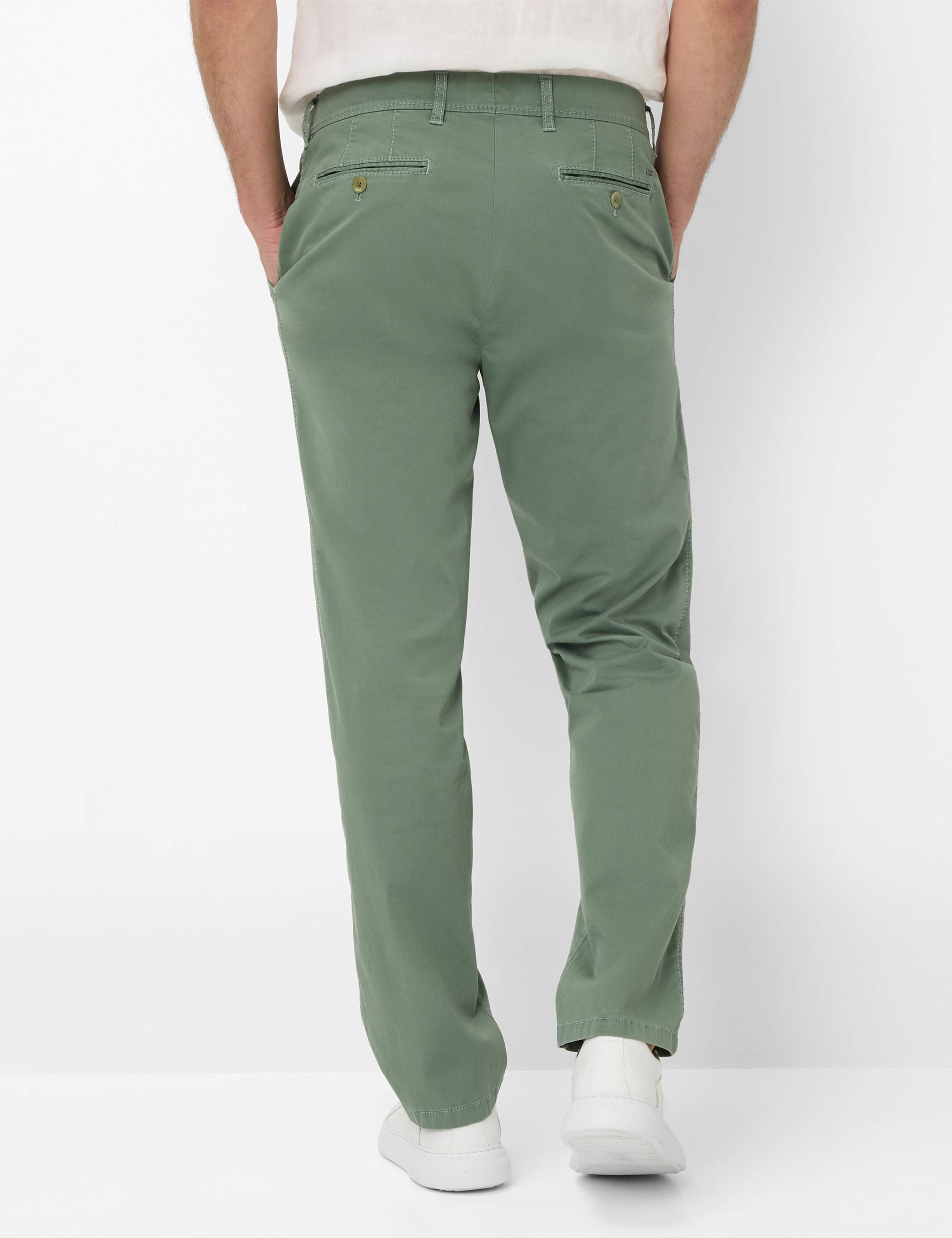 Homme Style EVANS Vert Regular Fit Dos mannequin