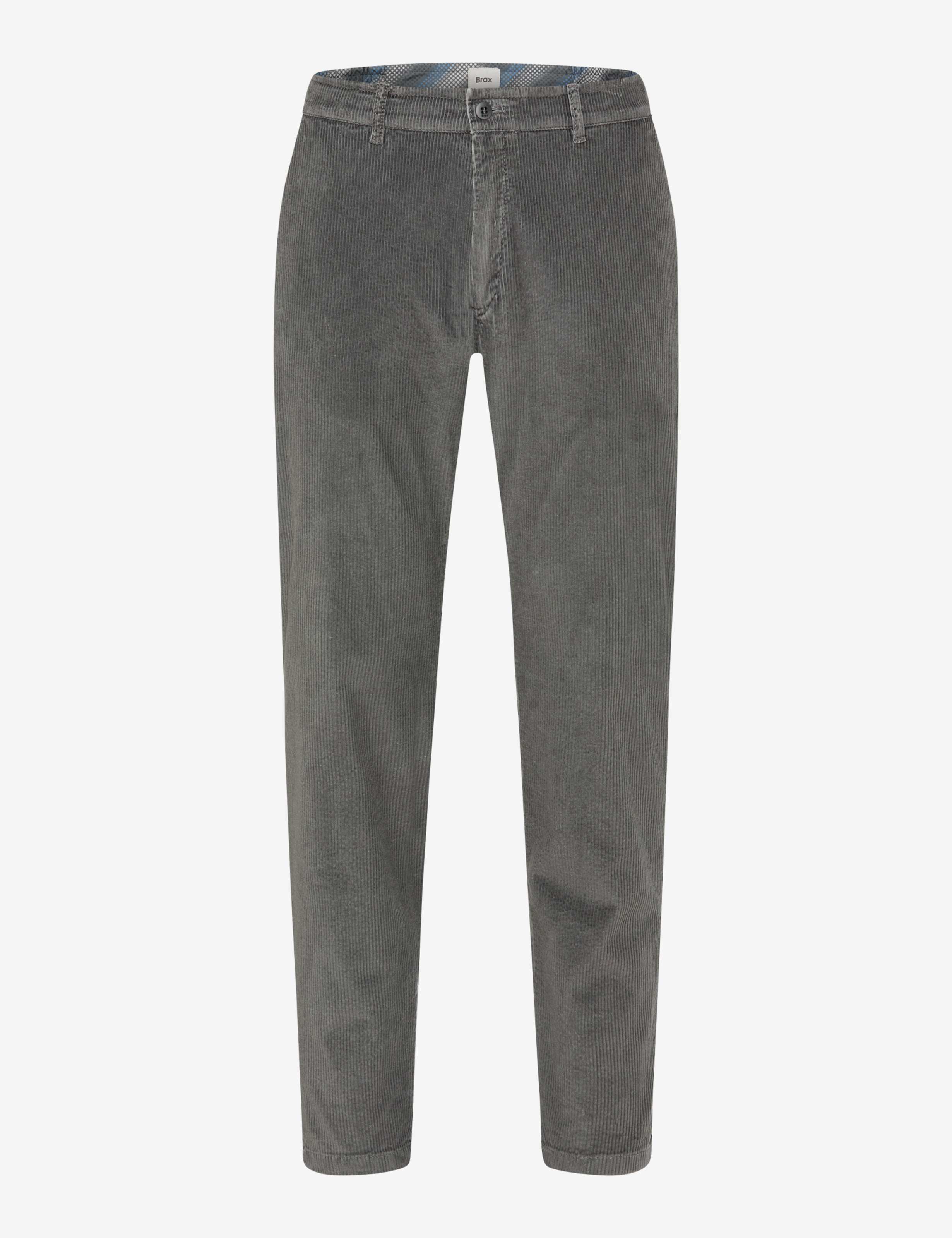 Herre Style PHIL Grå Tapered Fit Udskæring foran