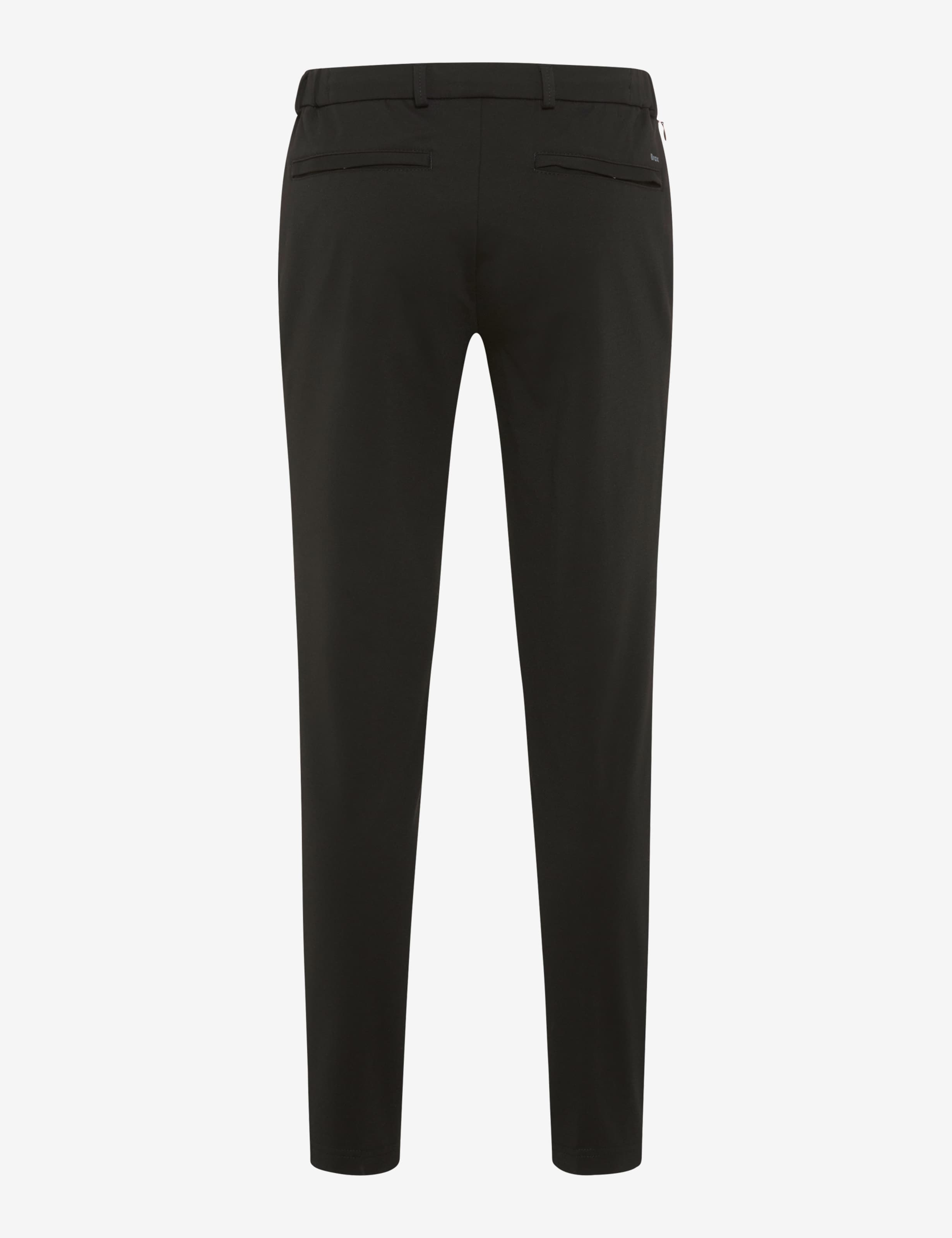 Herre Style SILVIO Sort Relaxed Fit Udskæring bagpå